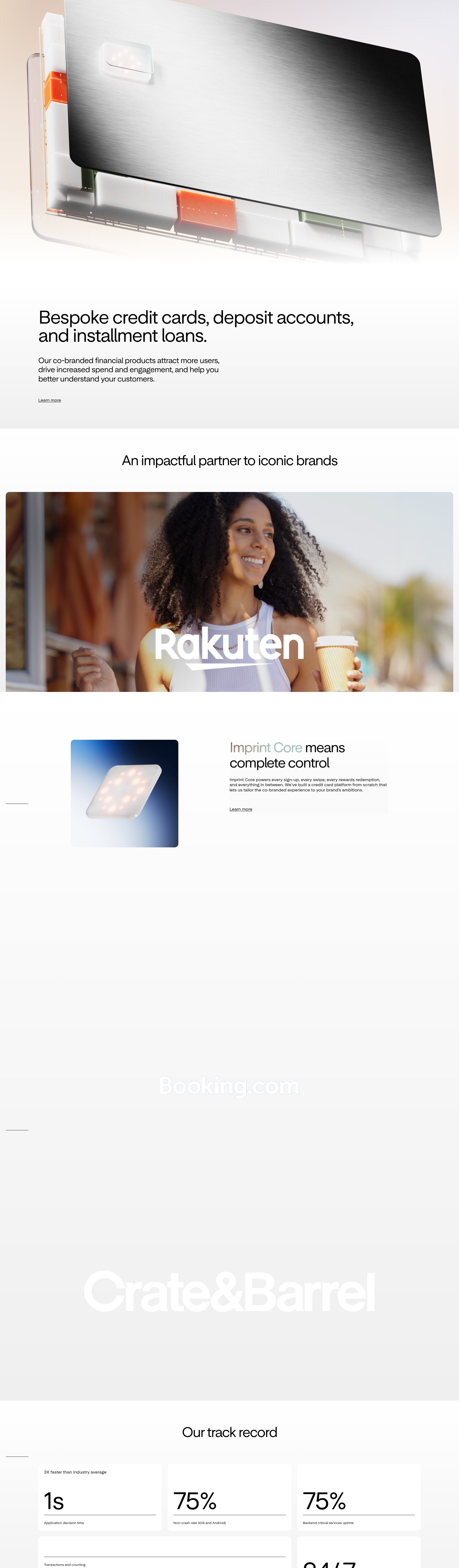 Screenshot of imprint.co