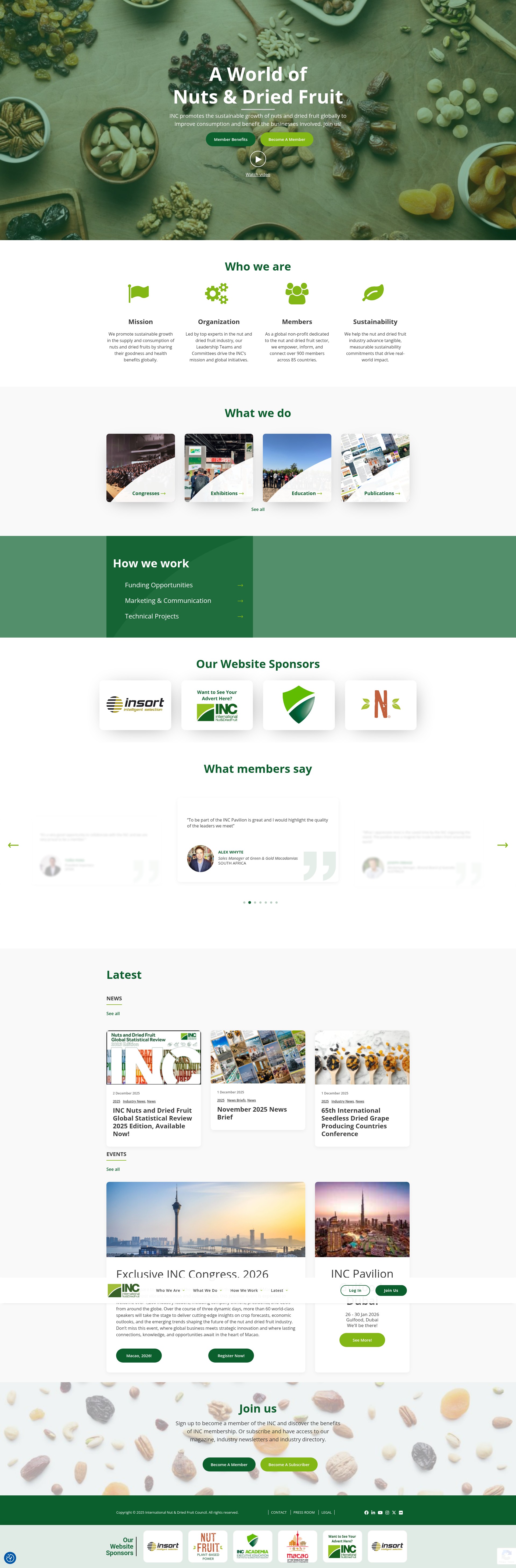 Screenshot of inc.nutfruit.org