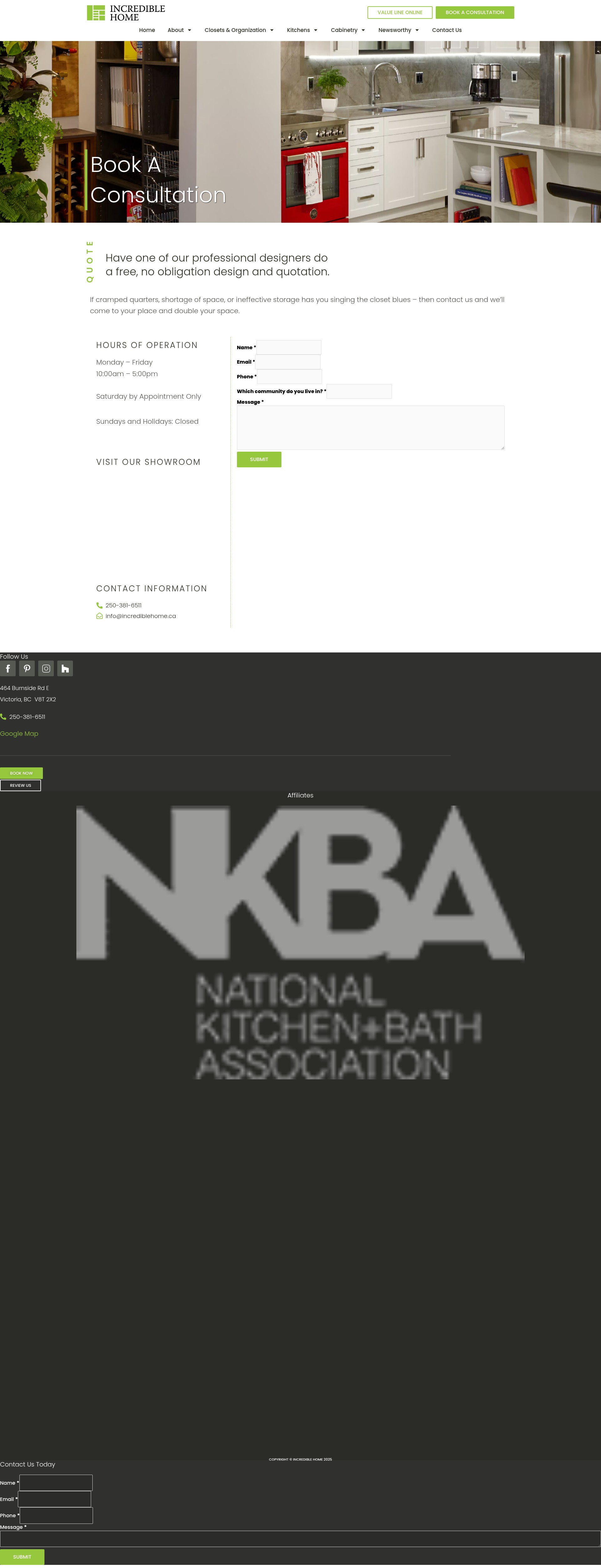 Screenshot of incrediblehome.ca