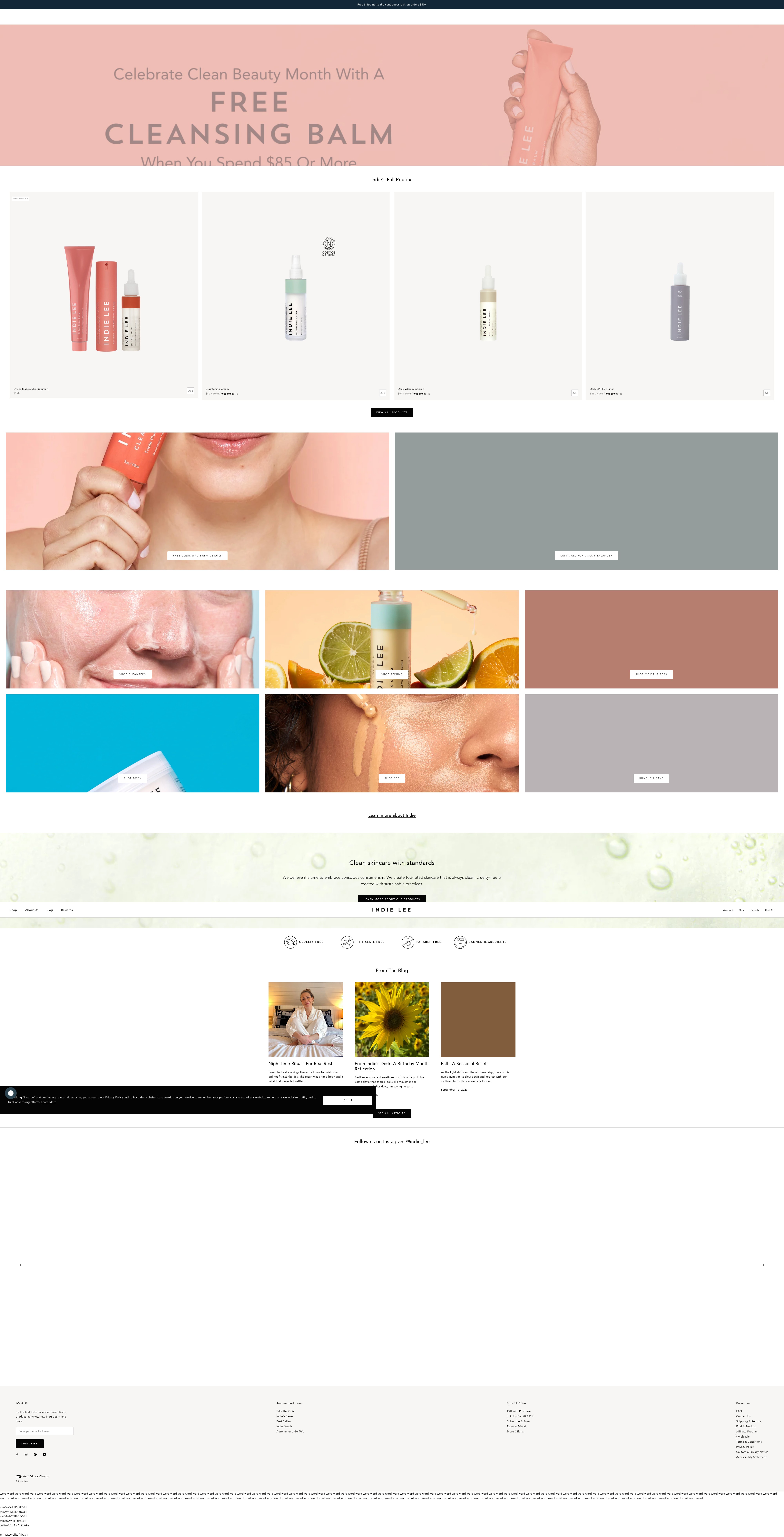 Screenshot of indielee.com