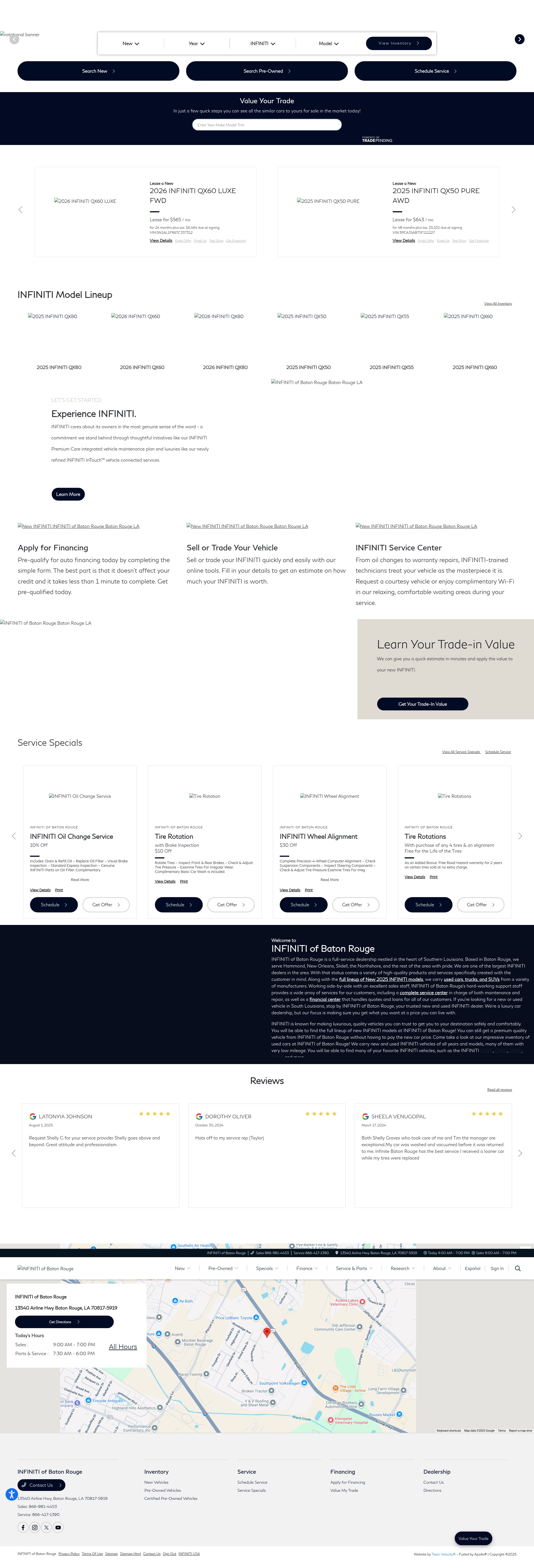 Screenshot of infinitibr.com