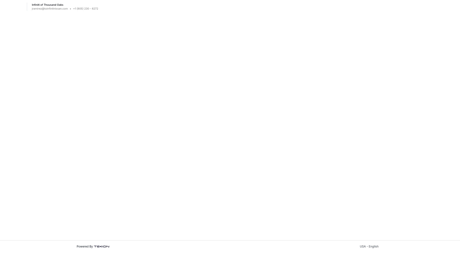 Screenshot of infinitiofthousandoaks.com