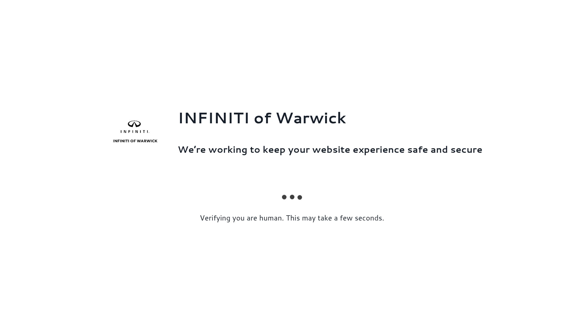 Screenshot of infinitiofwarwick.com