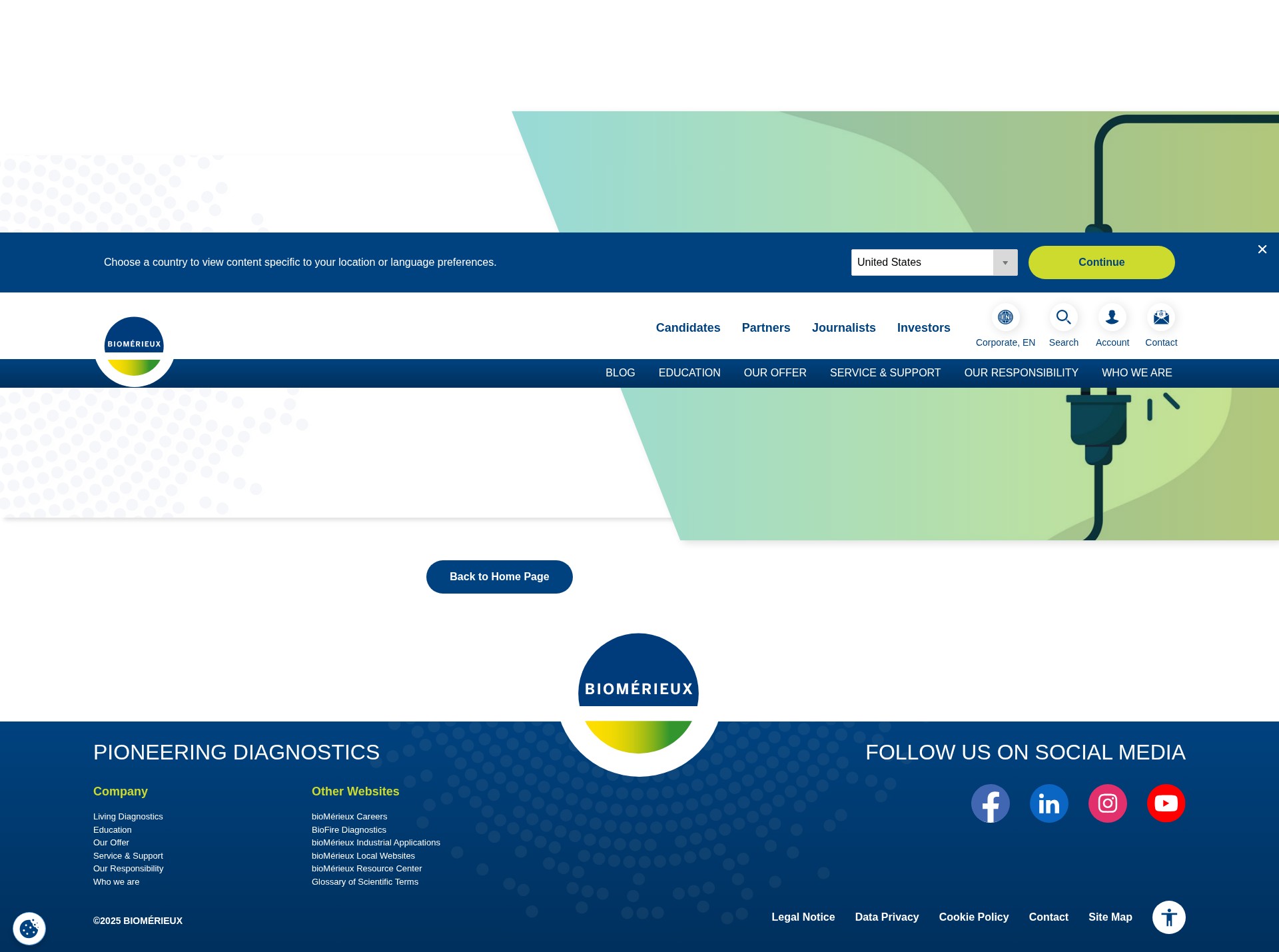 Screenshot of info.biomerieux.com