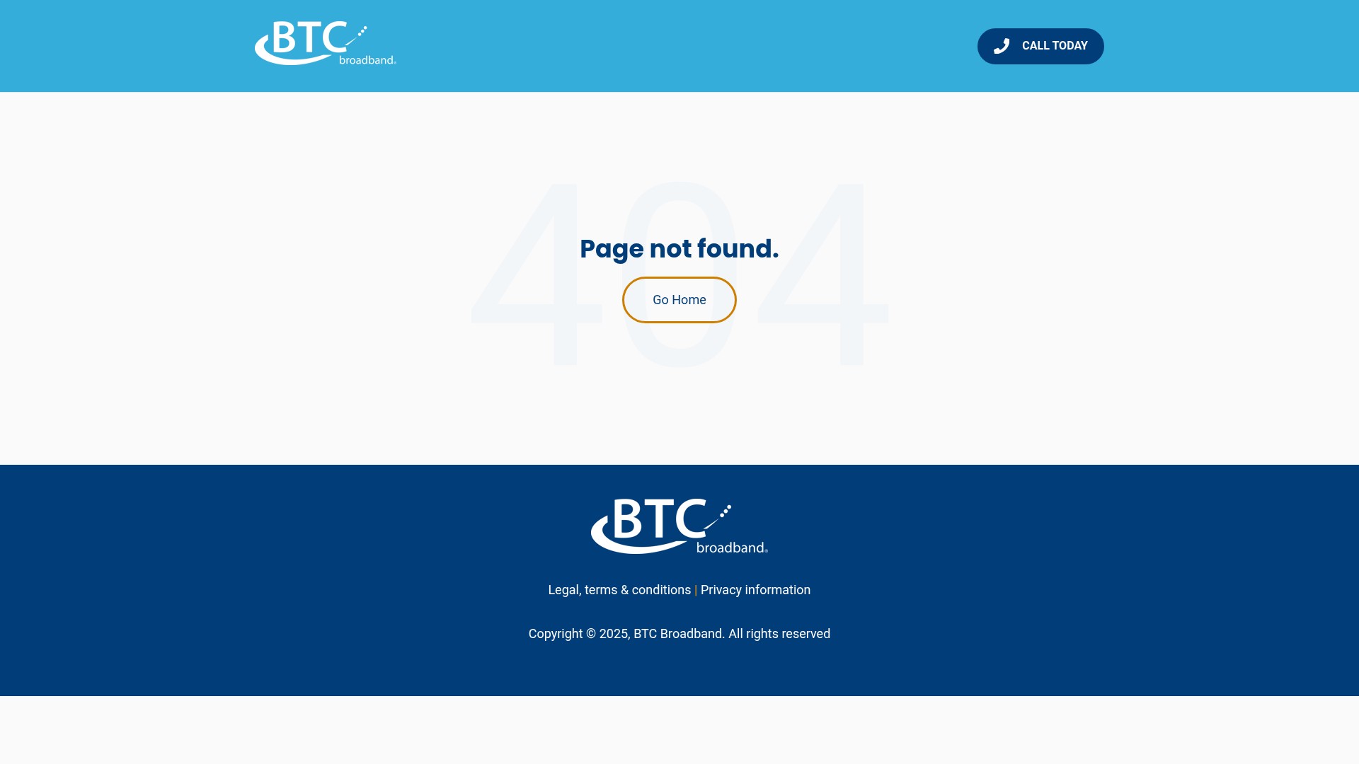 Screenshot of info.btcbroadband.com