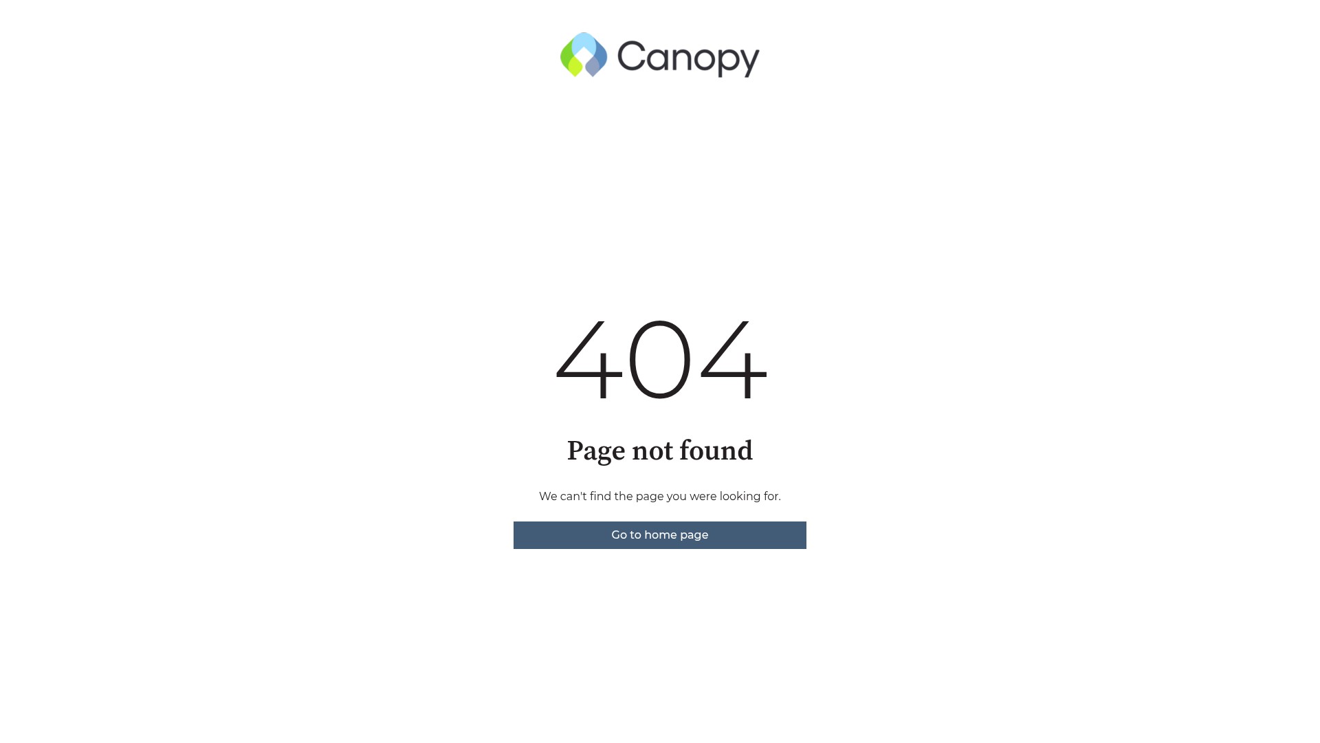 Screenshot of info.canopyworks.com