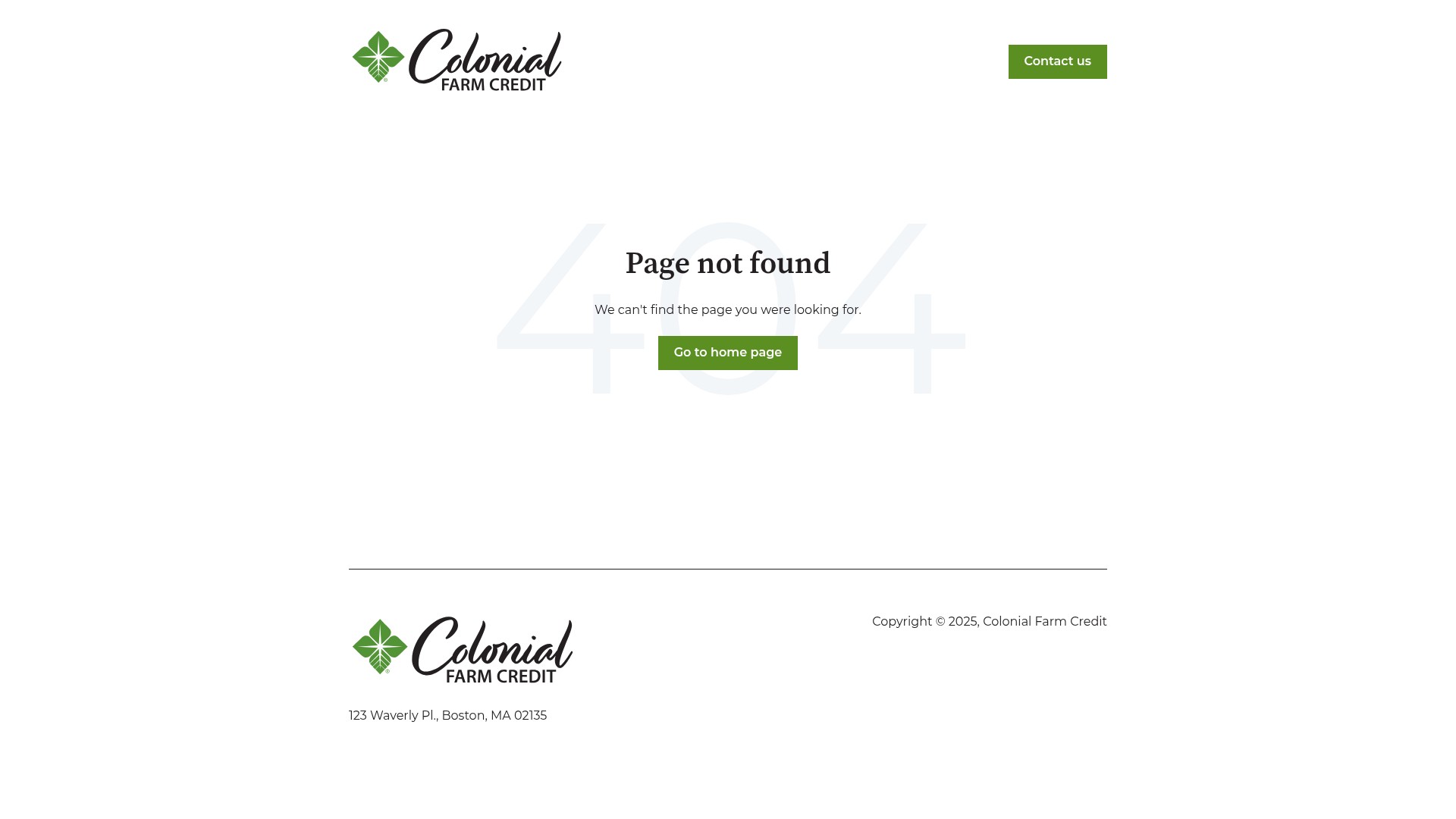 Screenshot of info.colonialfarmcredit.com