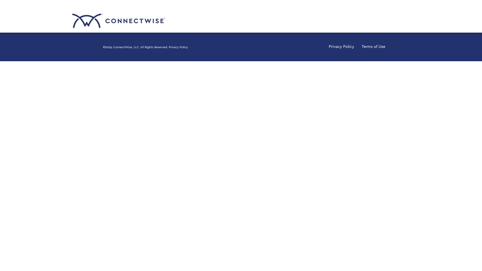 Screenshot of info.connectwise.com