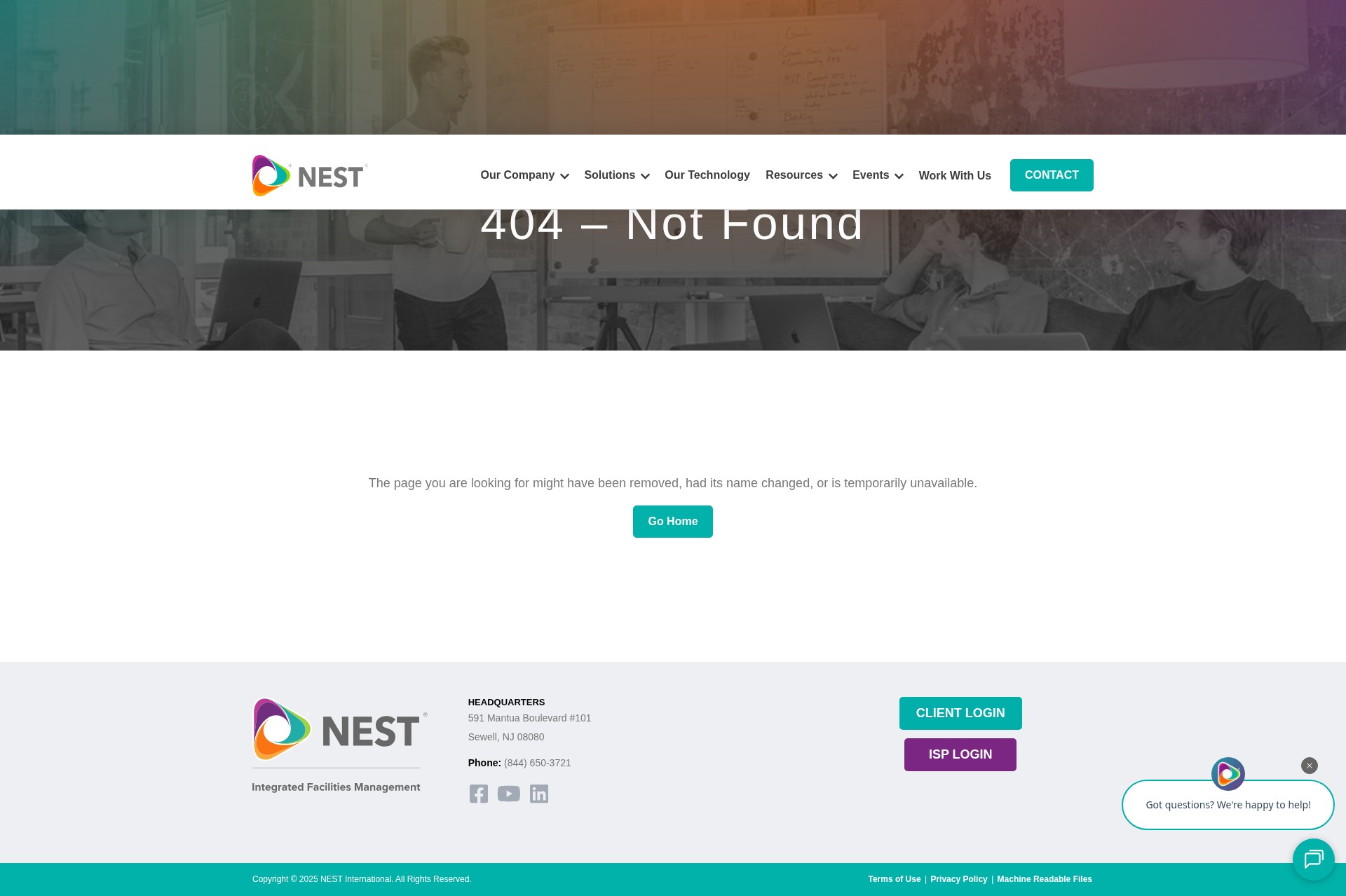 Screenshot of info.enternest.com
