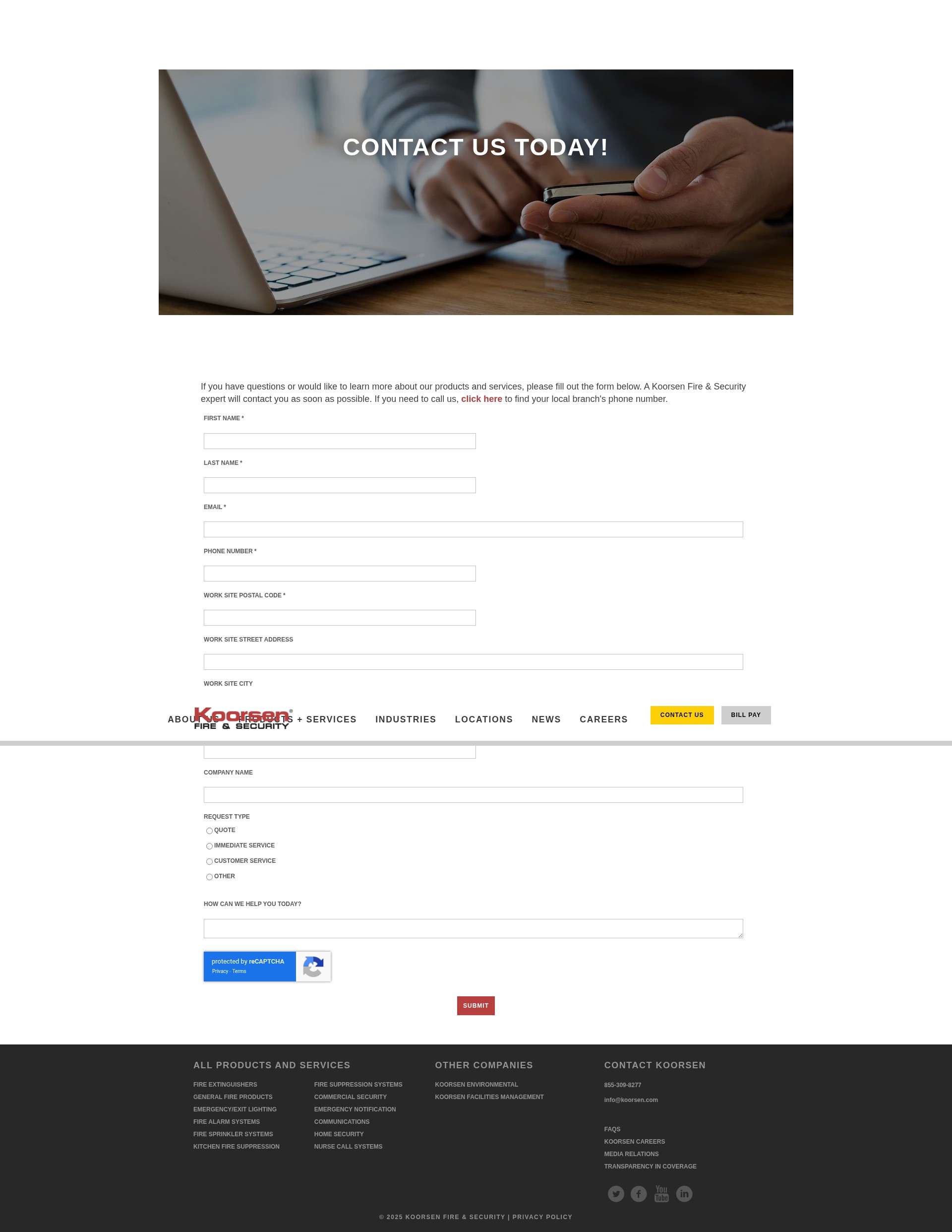Screenshot of info.koorsen.com