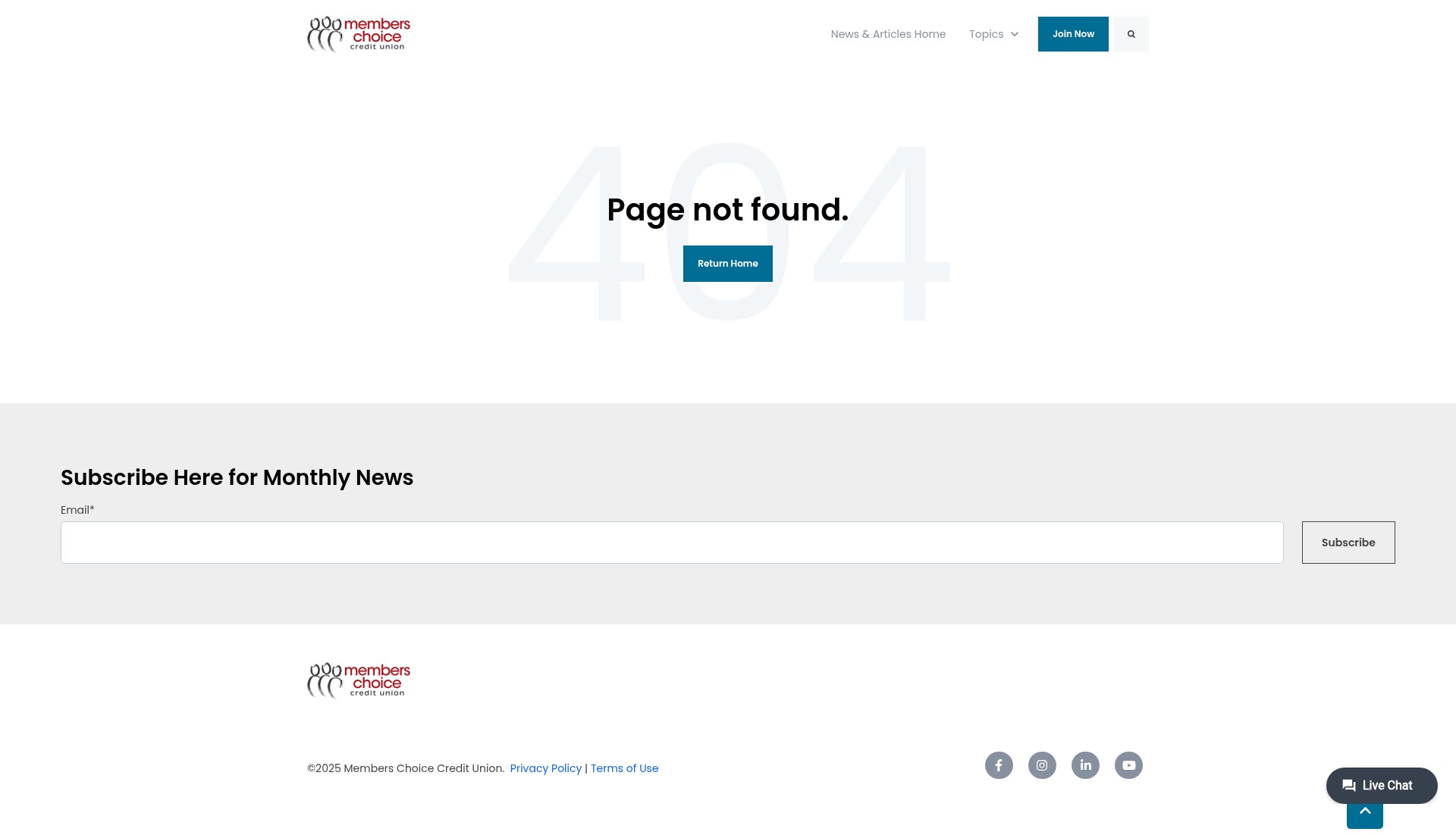 Screenshot of info.mccu.com