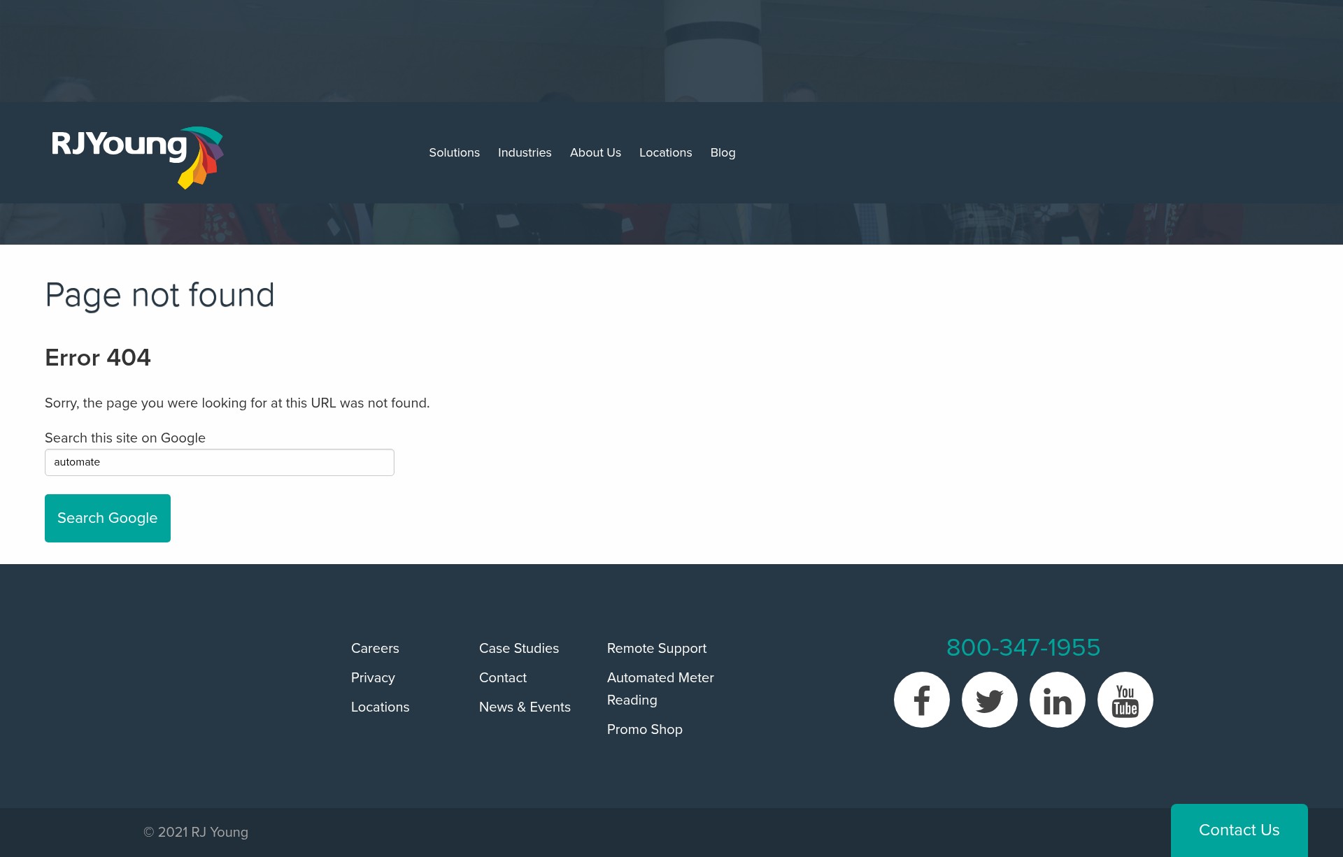 Screenshot of info.rjyoung.com
