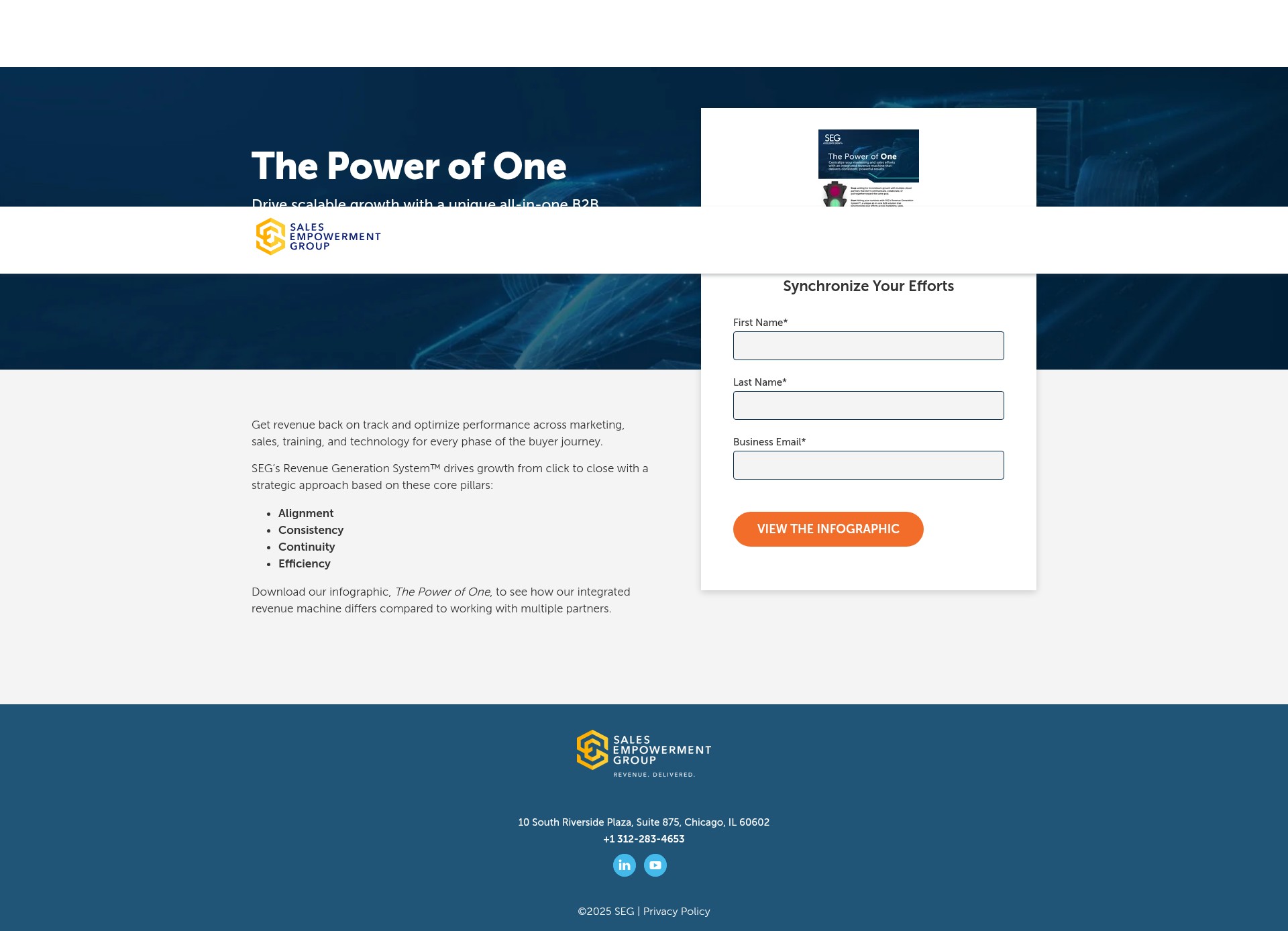 Screenshot of info.salesempowermentgroup.com