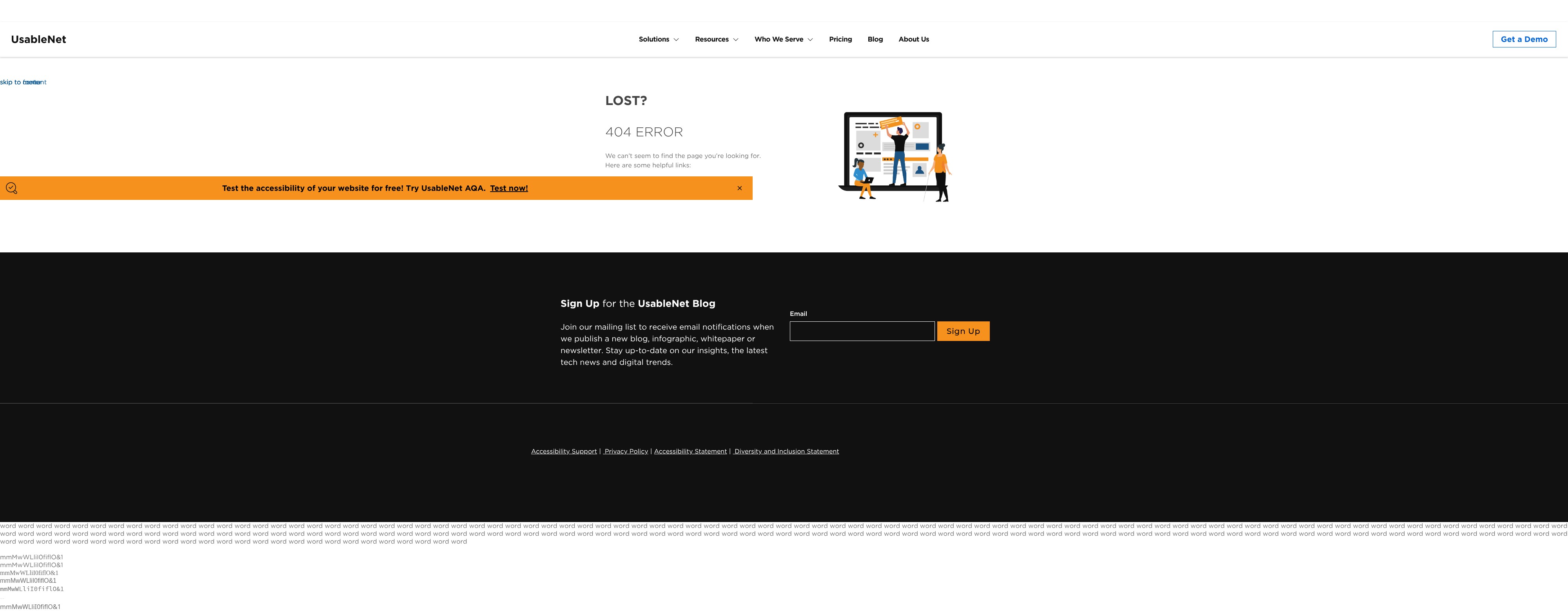 Screenshot of info.usablenet.com