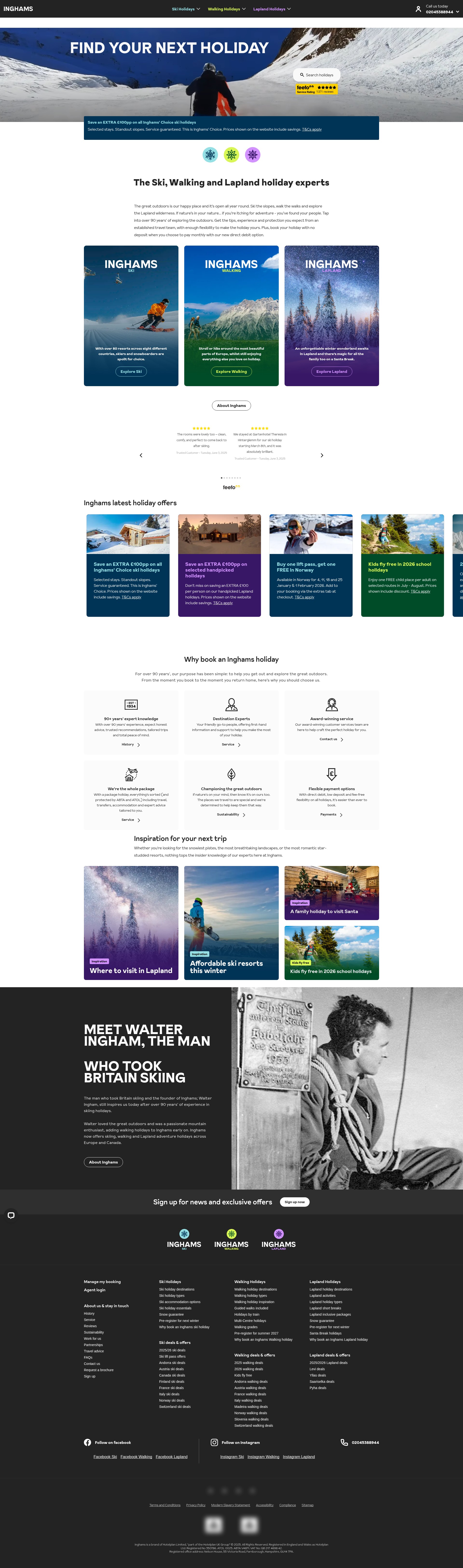 Screenshot of inghams.co.uk