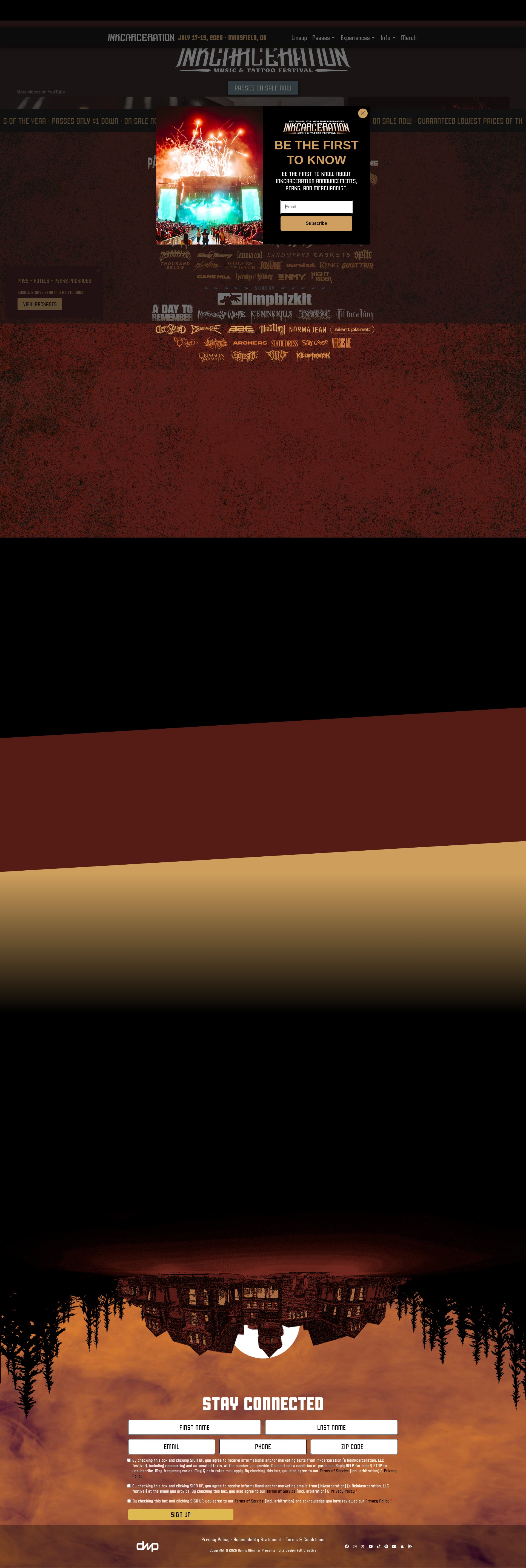Screenshot of inkcarceration.com