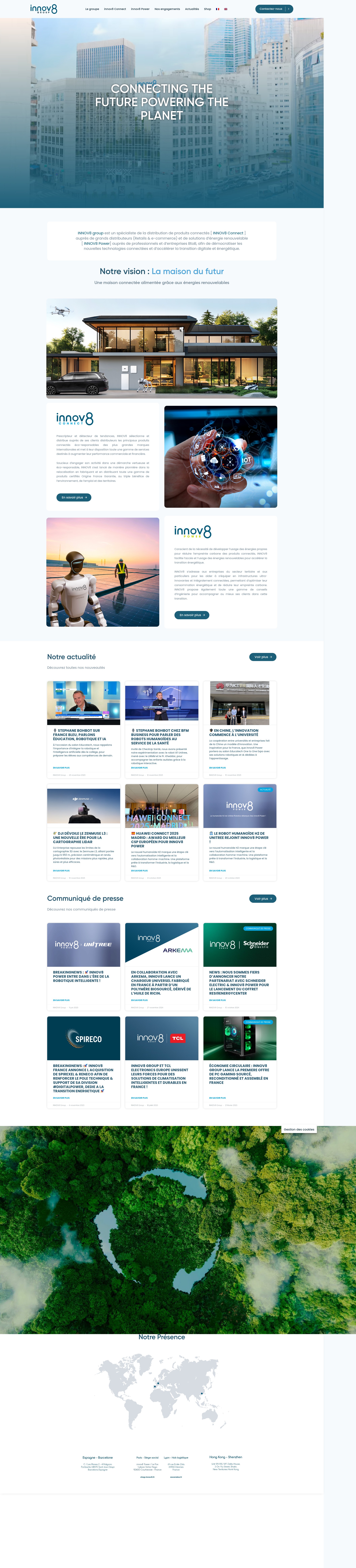 Screenshot of innov8.fr