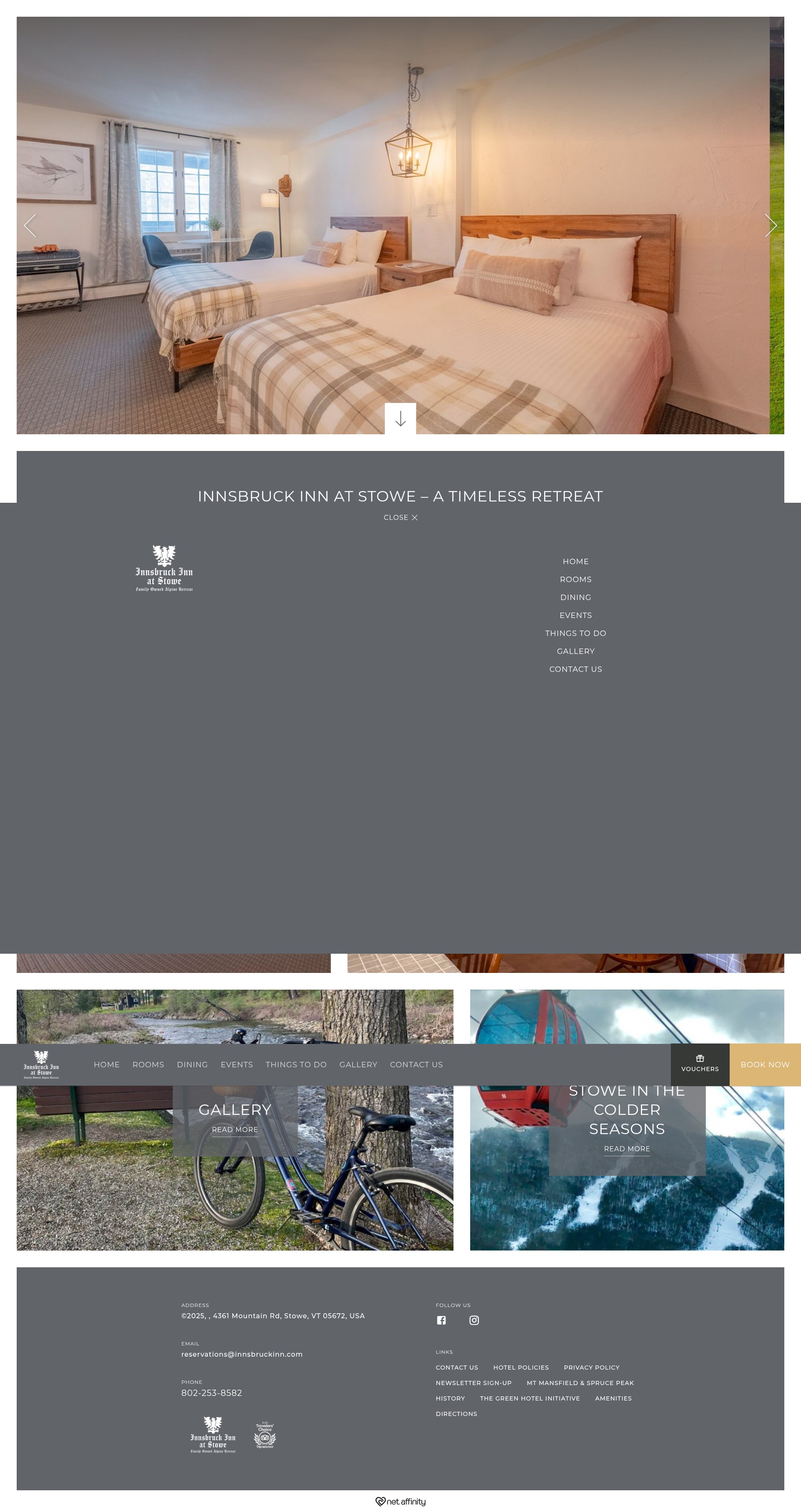 Screenshot of innsbruckinn.com