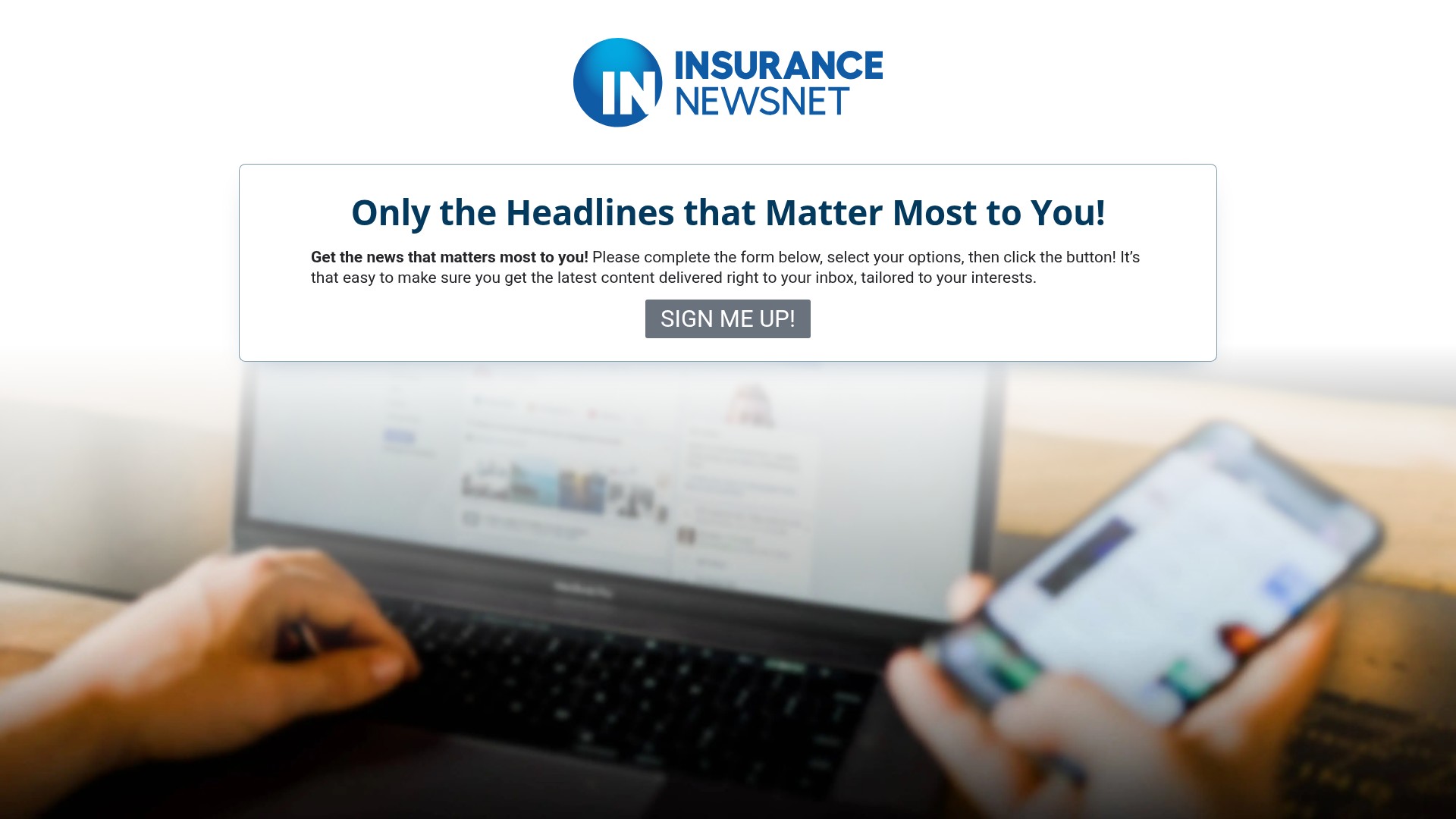 Screenshot of innsubscription.com