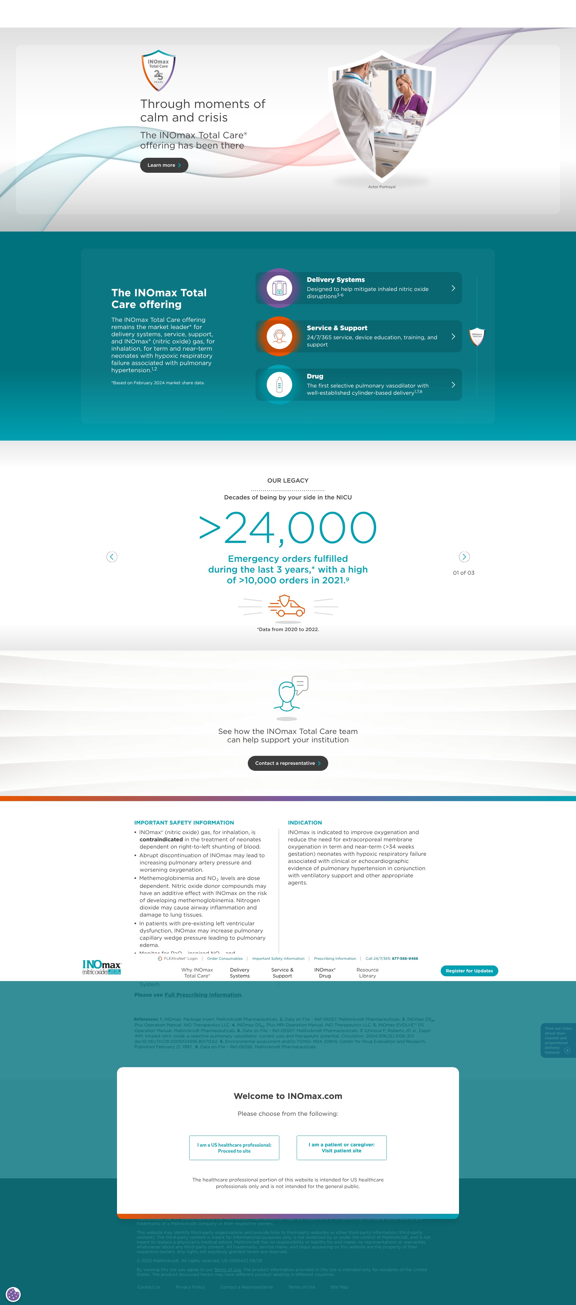 Screenshot of inomax.com