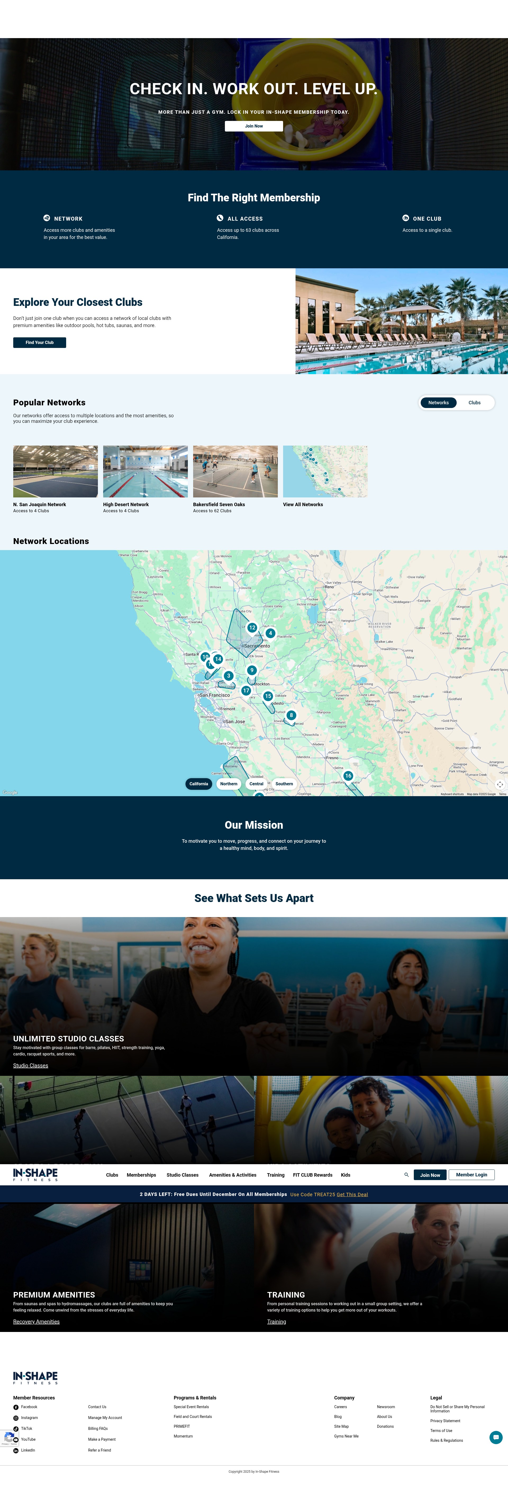 Screenshot of inshape.com