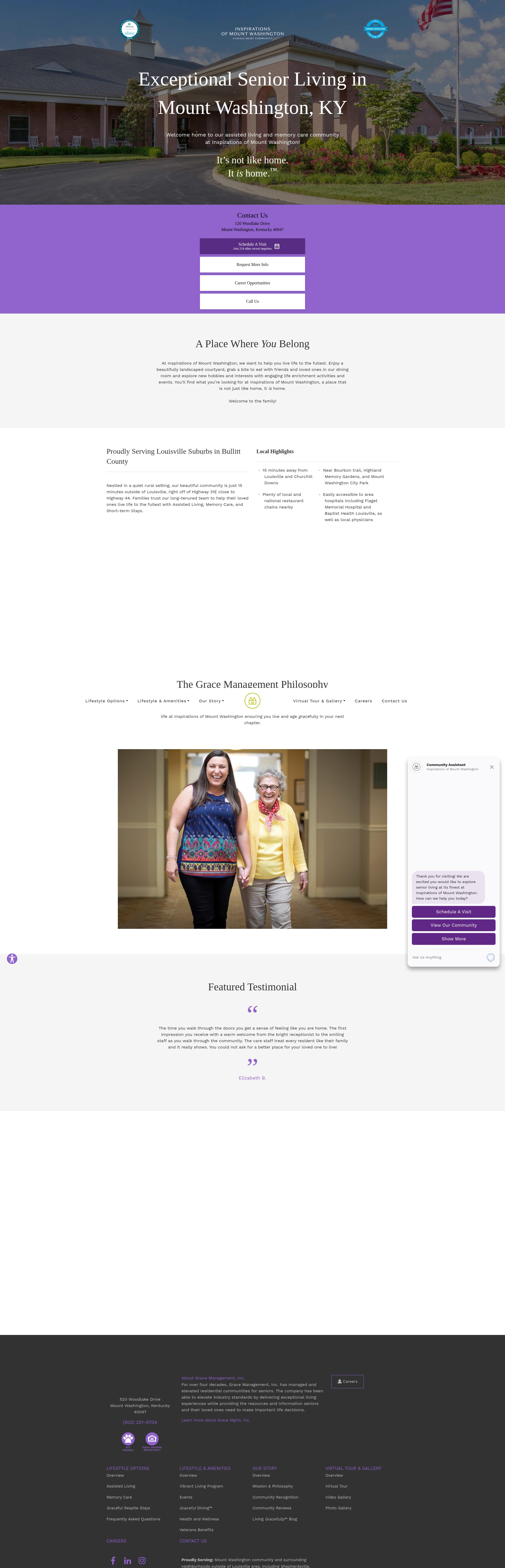 Screenshot of inspirationsofmountwashington.com