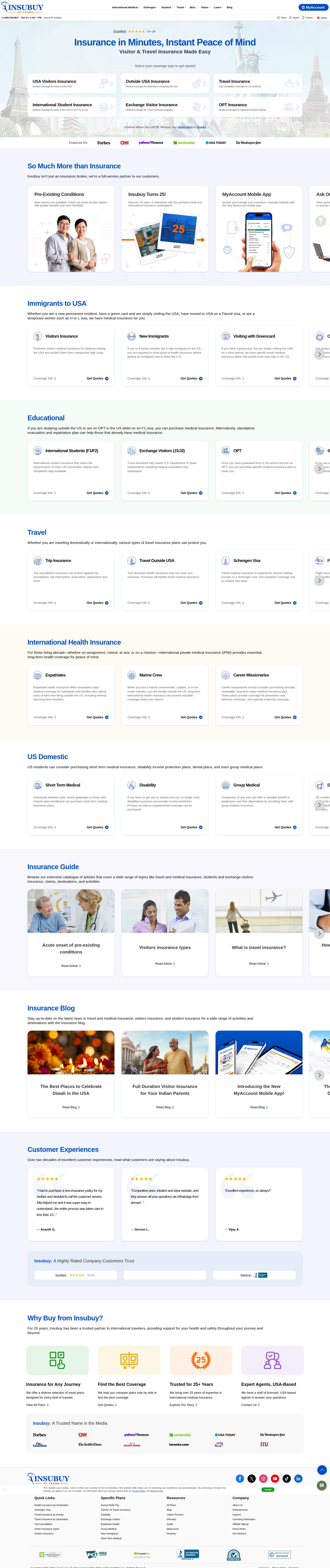Screenshot of insubuy.com