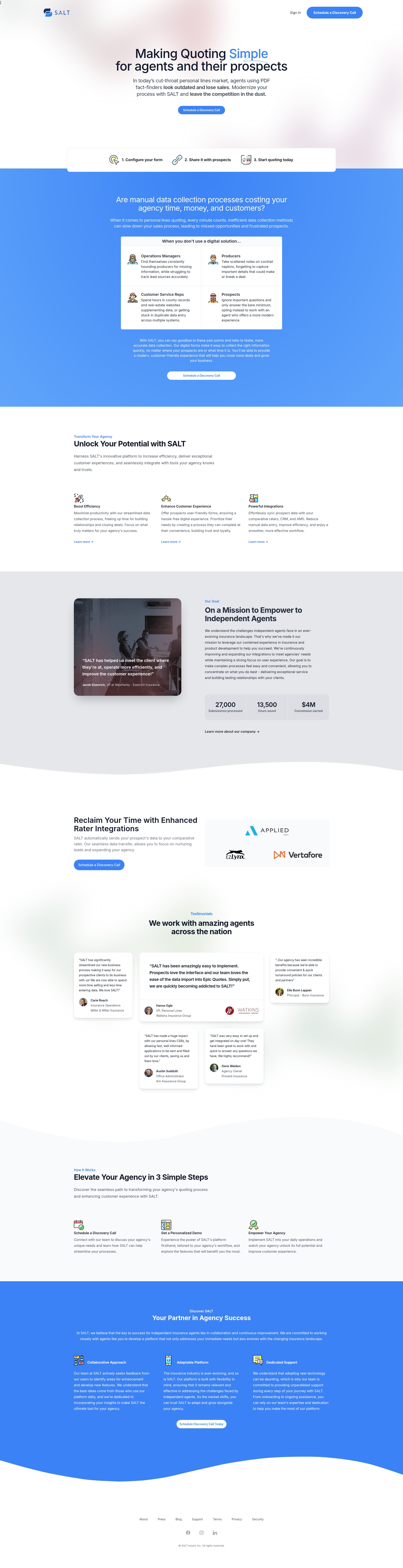 Screenshot of insuranceform.app