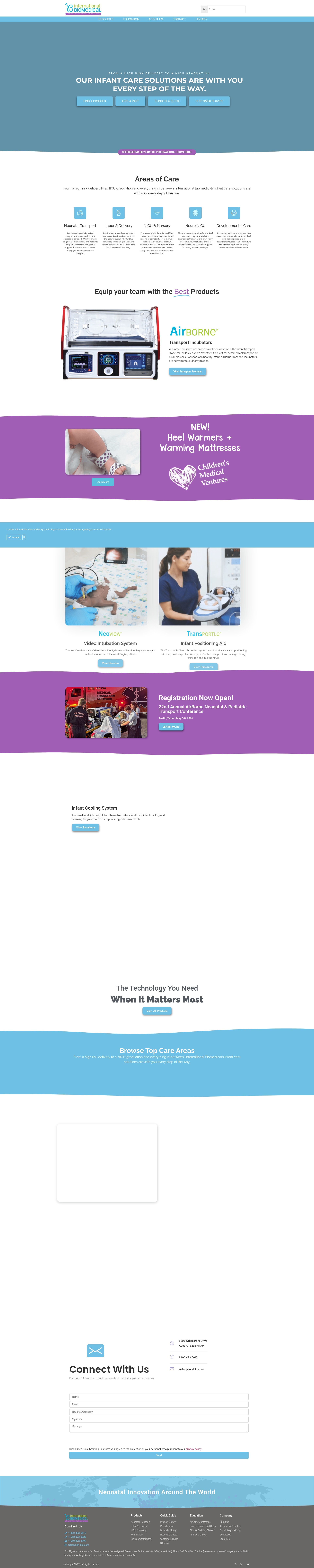 Screenshot of int-bio.com