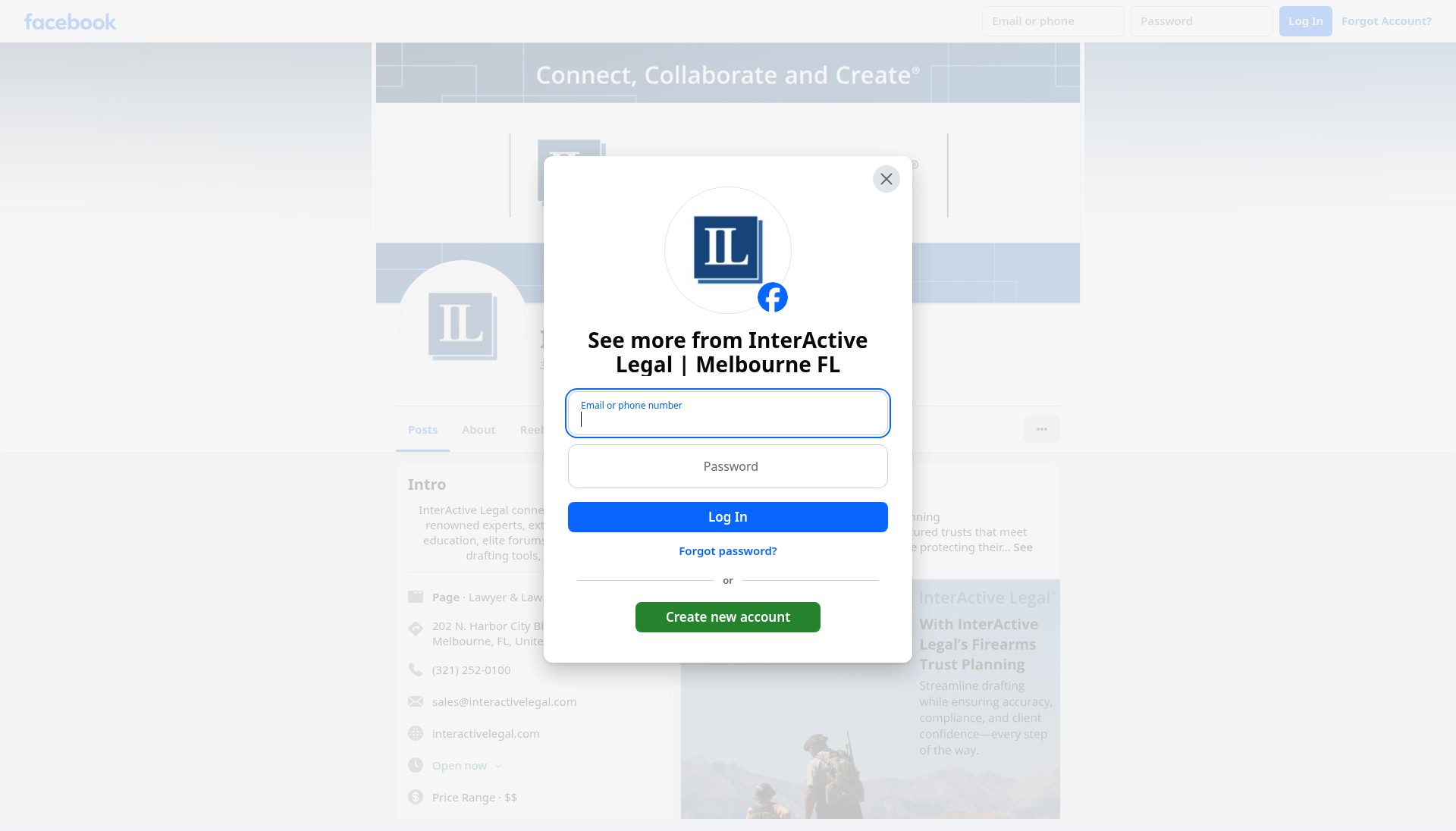Screenshot of interactivelegal.com