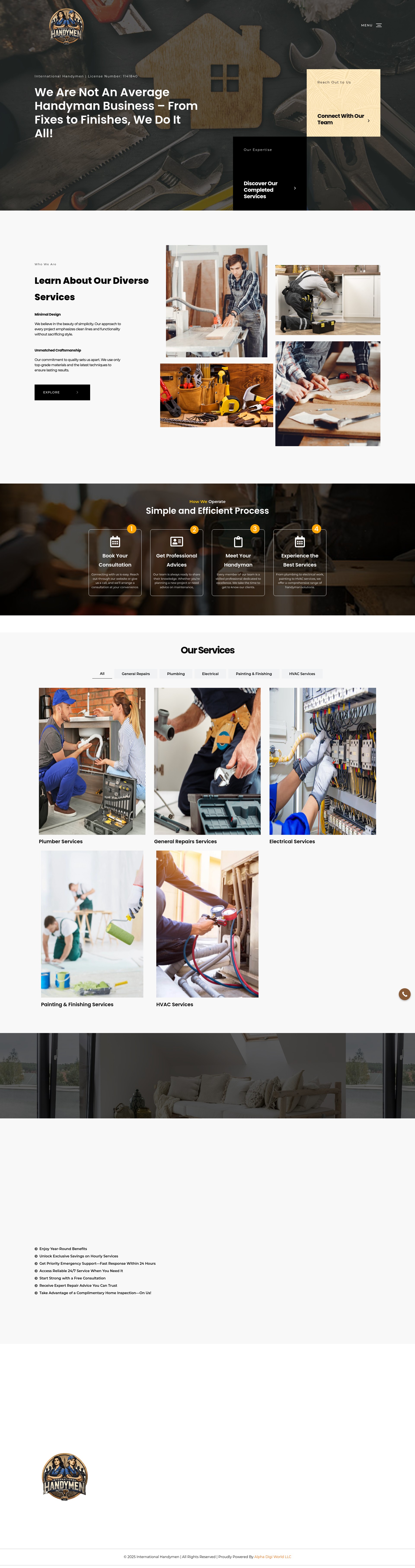 Screenshot of internationalhandymenllc.com