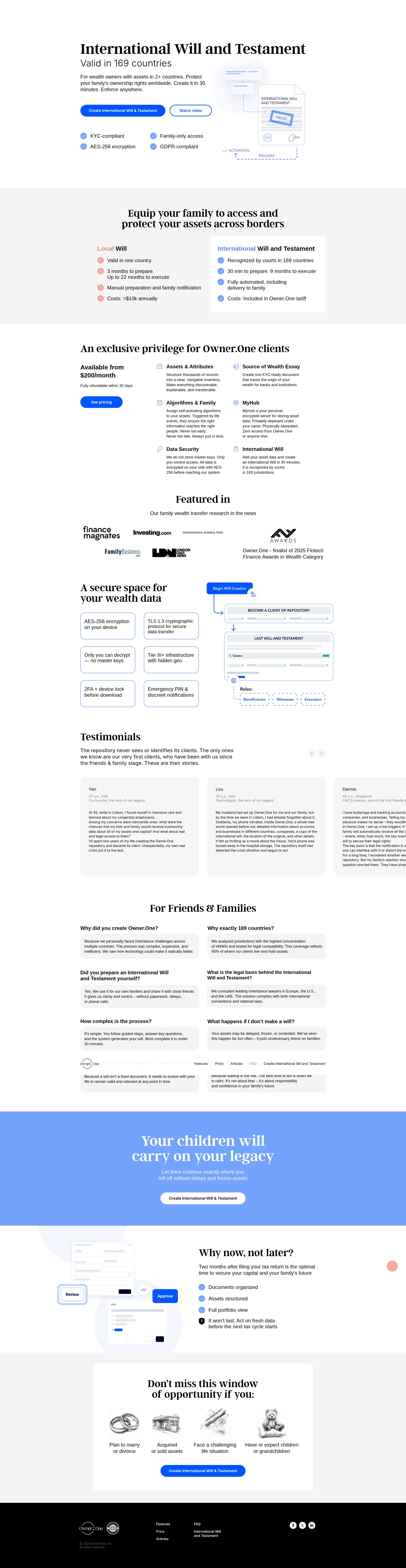Screenshot of interwill.owner.one