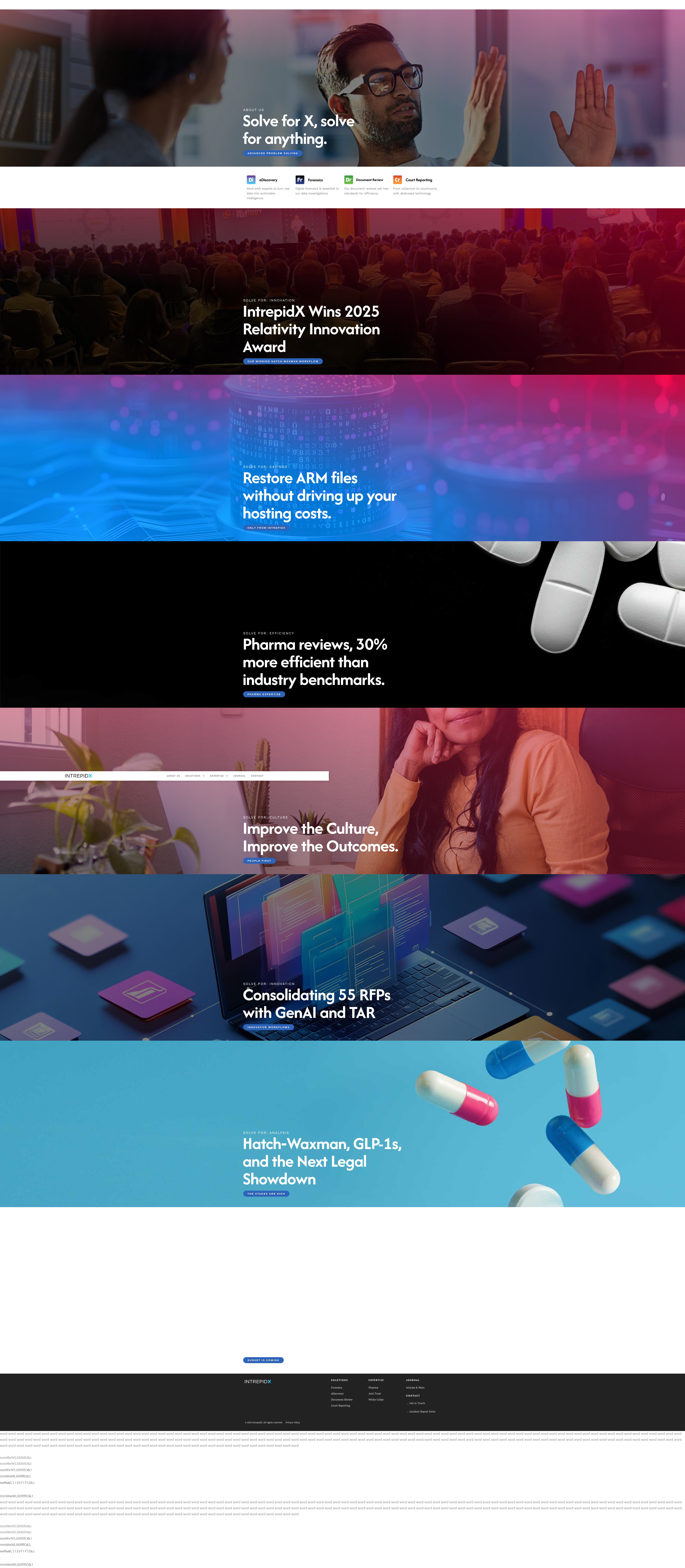 Screenshot of intrepidx.com
