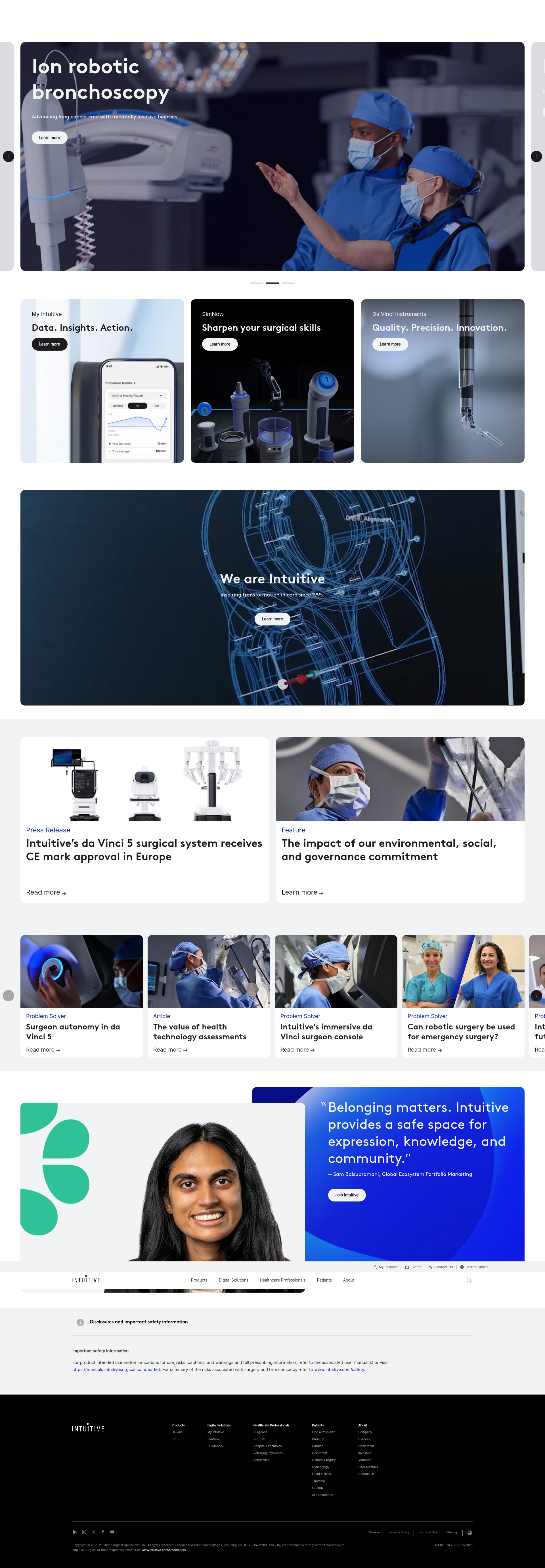 Screenshot of intuitive.com