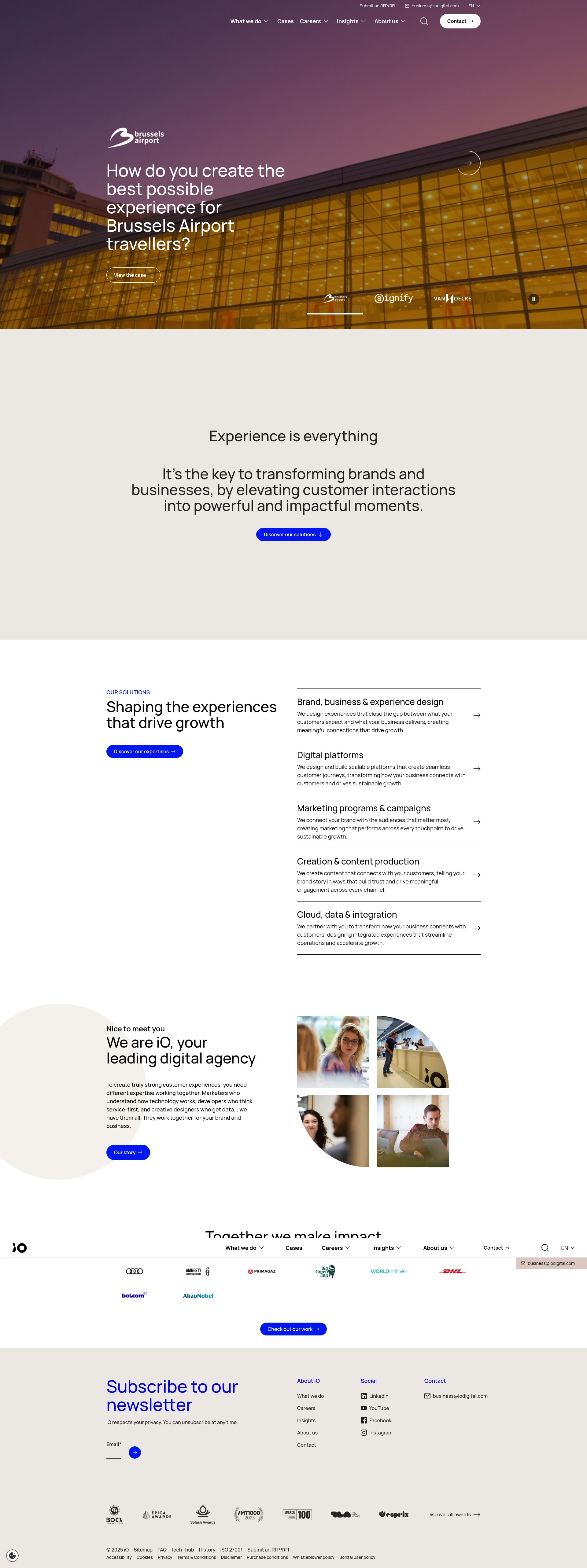 Screenshot of iodigital.com