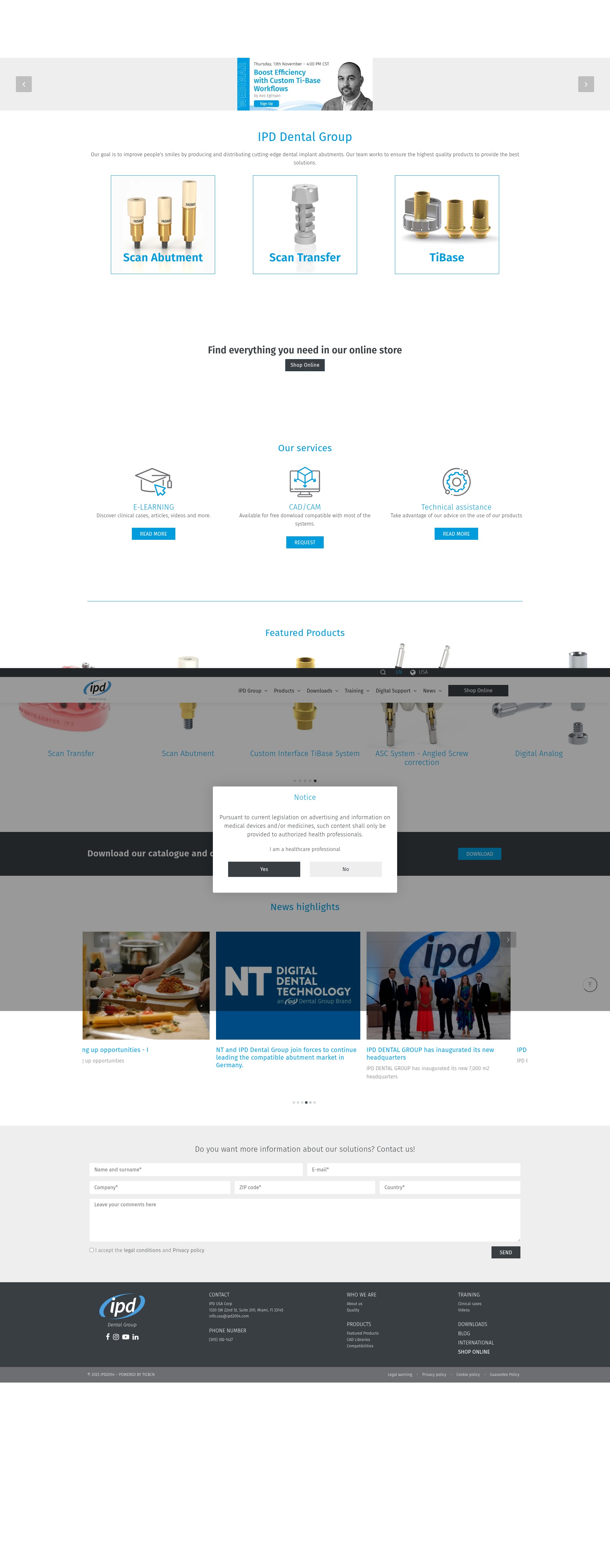 Screenshot of ipd2004.com