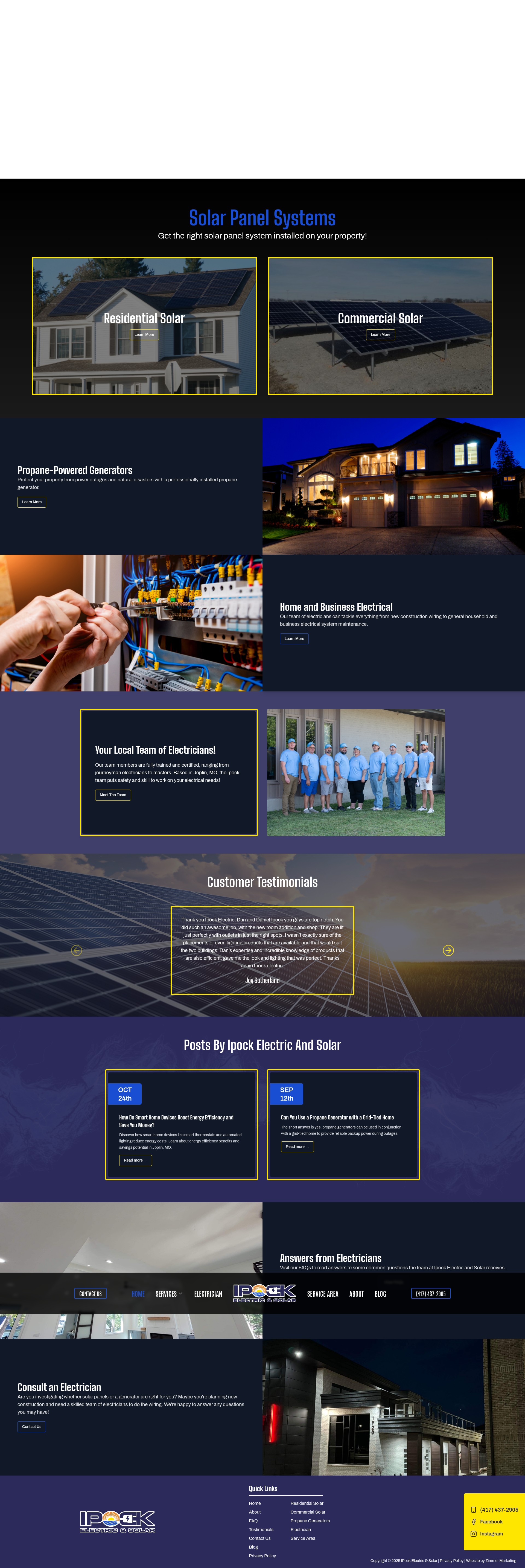 Screenshot of ipockelectric.com