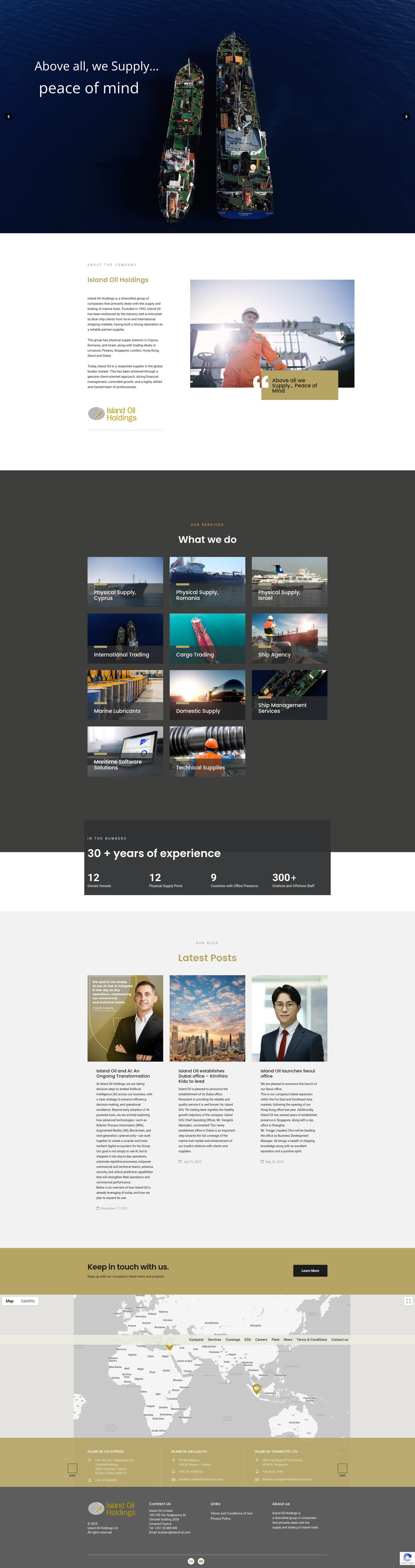 Screenshot of island-oil.com