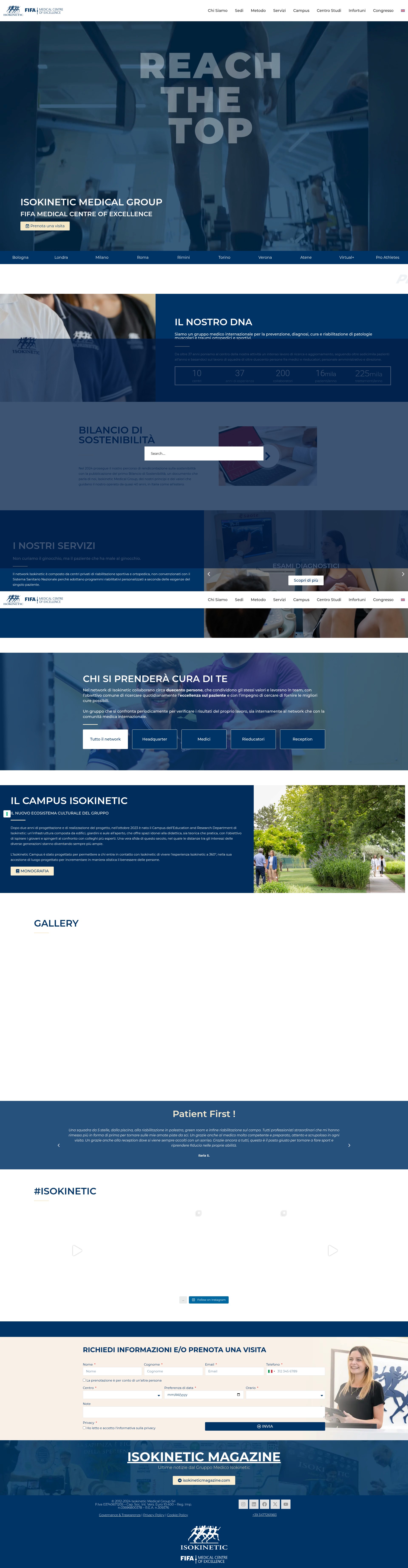 Screenshot of isokinetic.com