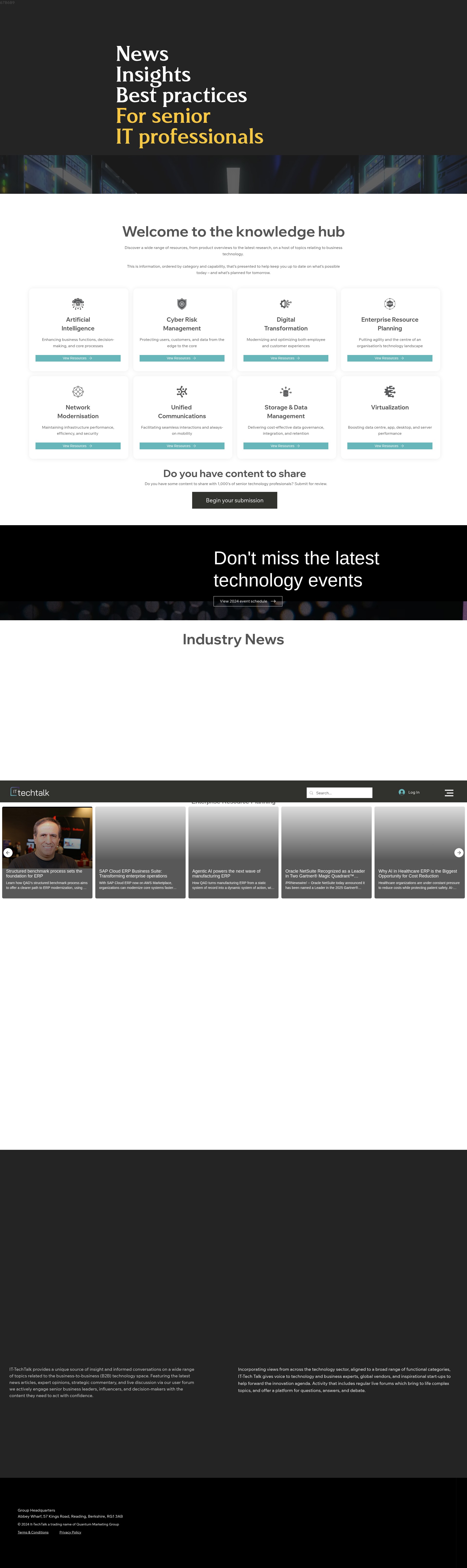 Screenshot of it-techtalk.com