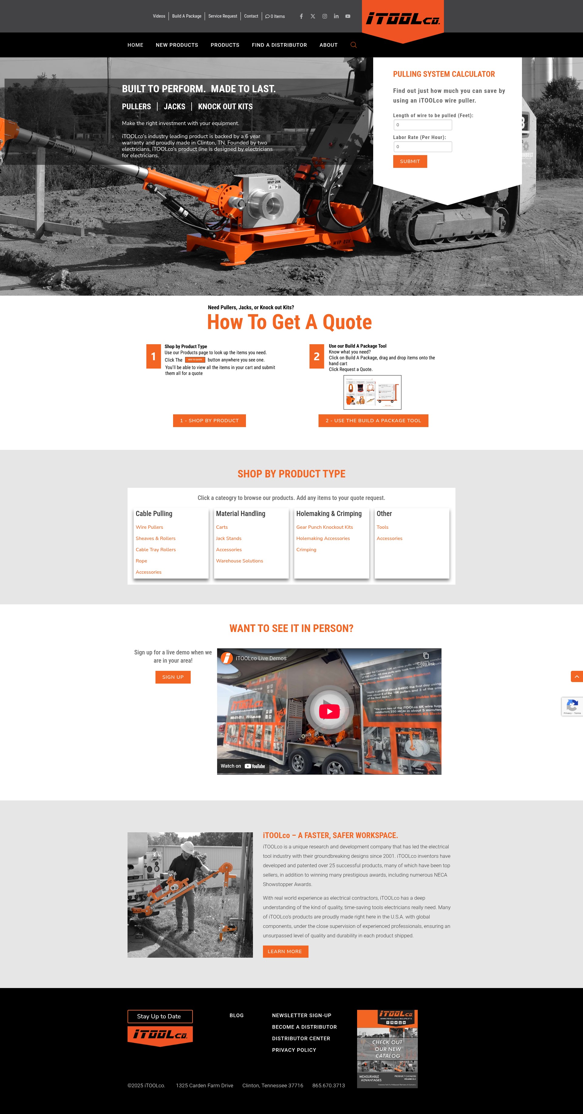 Screenshot of itoolco.com