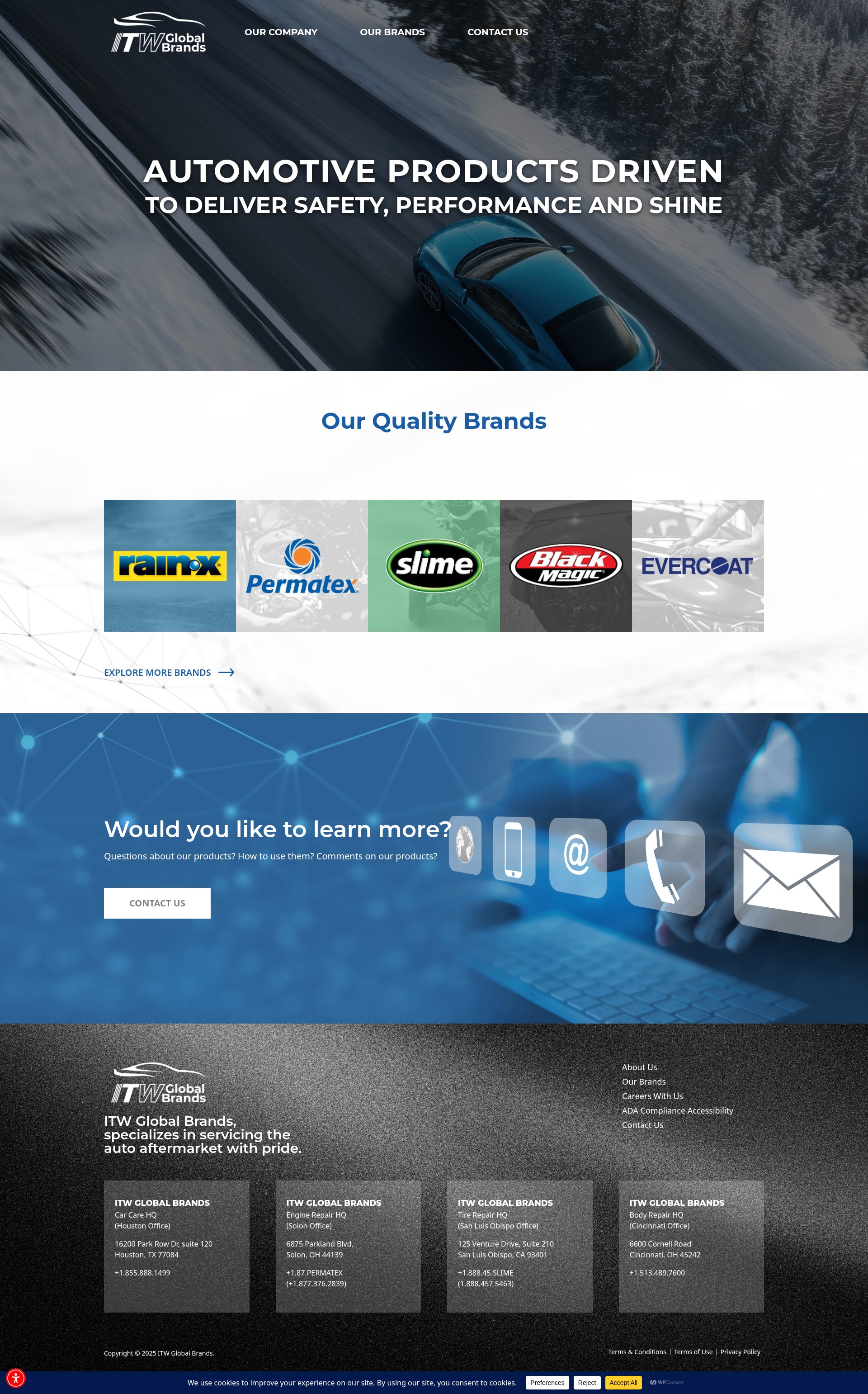 Screenshot of itwgb.co