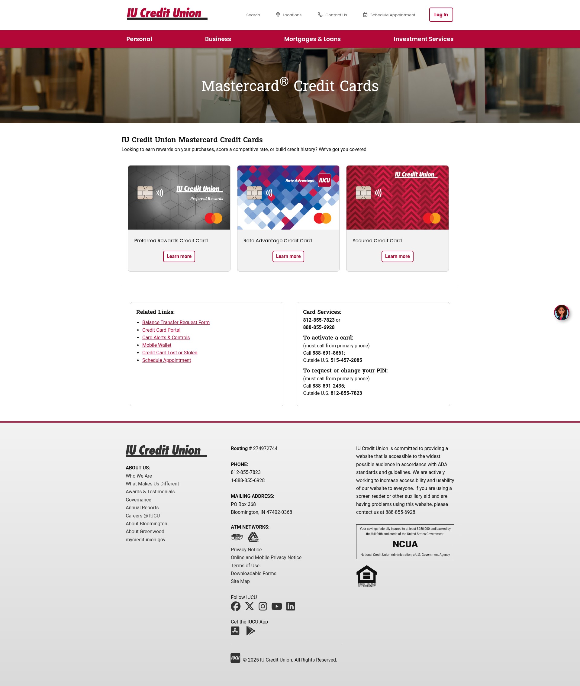Screenshot of iucu.org