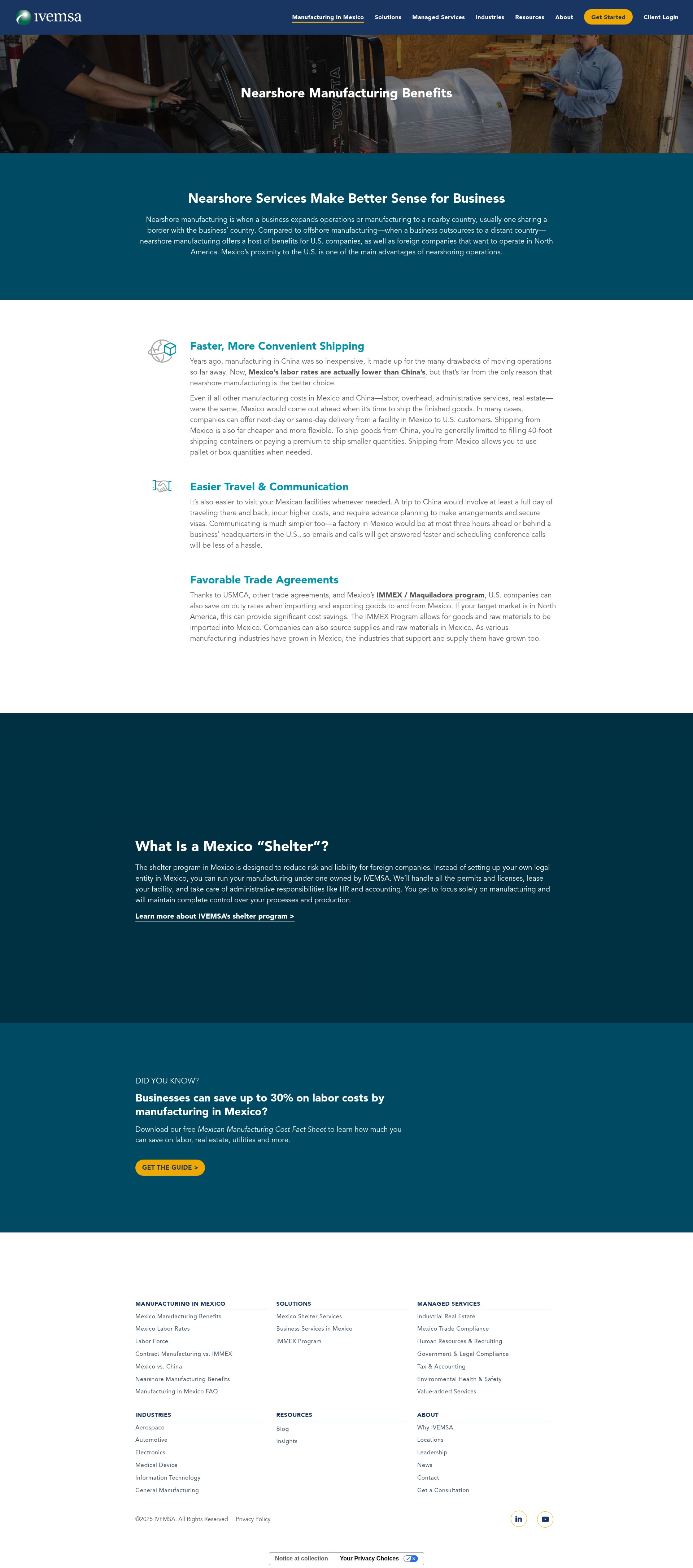Screenshot of ivemsa.com