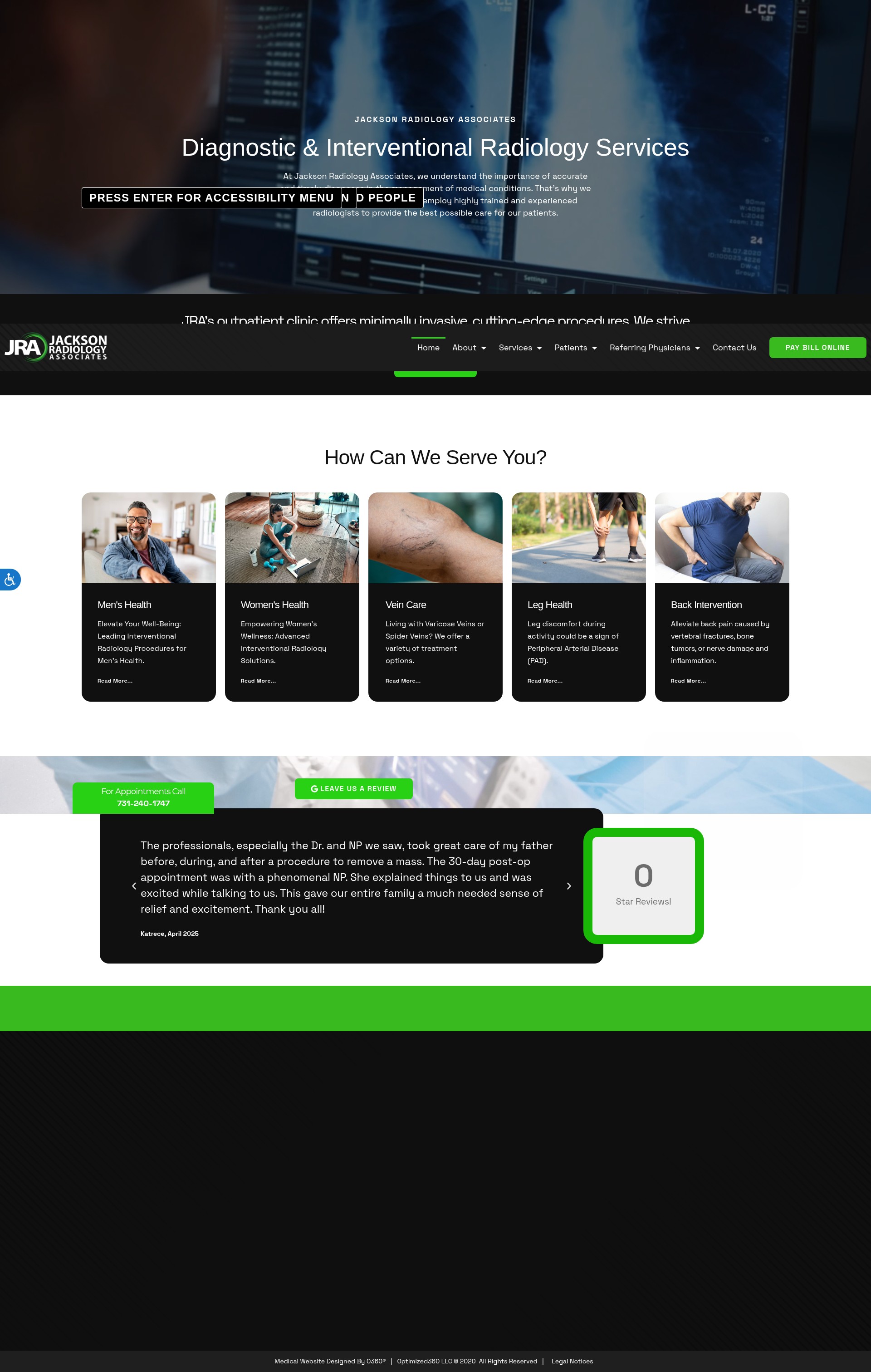 Screenshot of jacksonrad.com