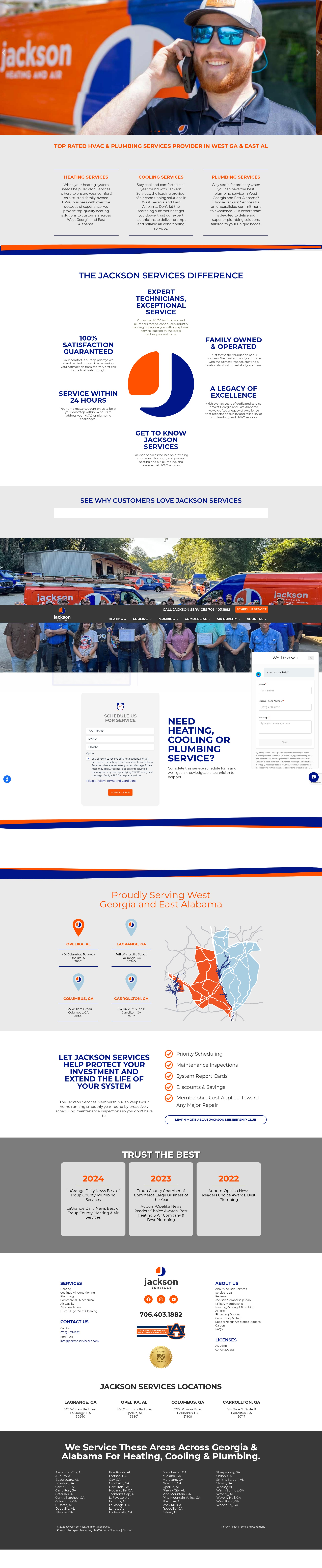 Screenshot of jacksonservicesco.com