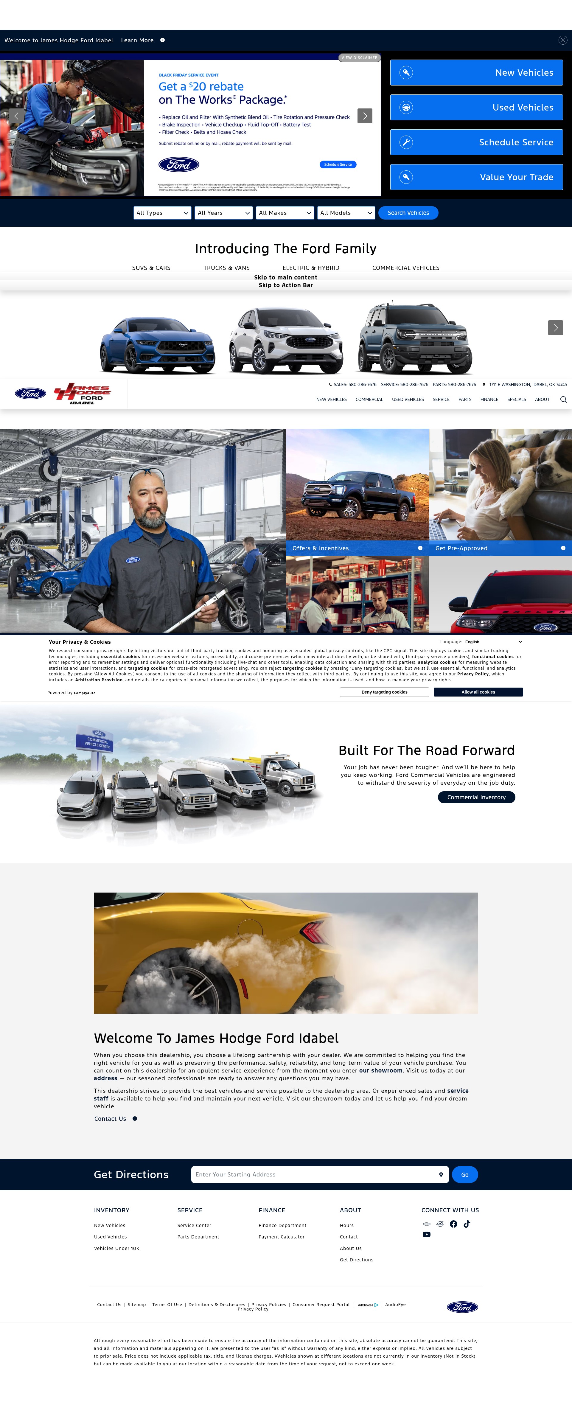 Screenshot of jameshodgeford.com