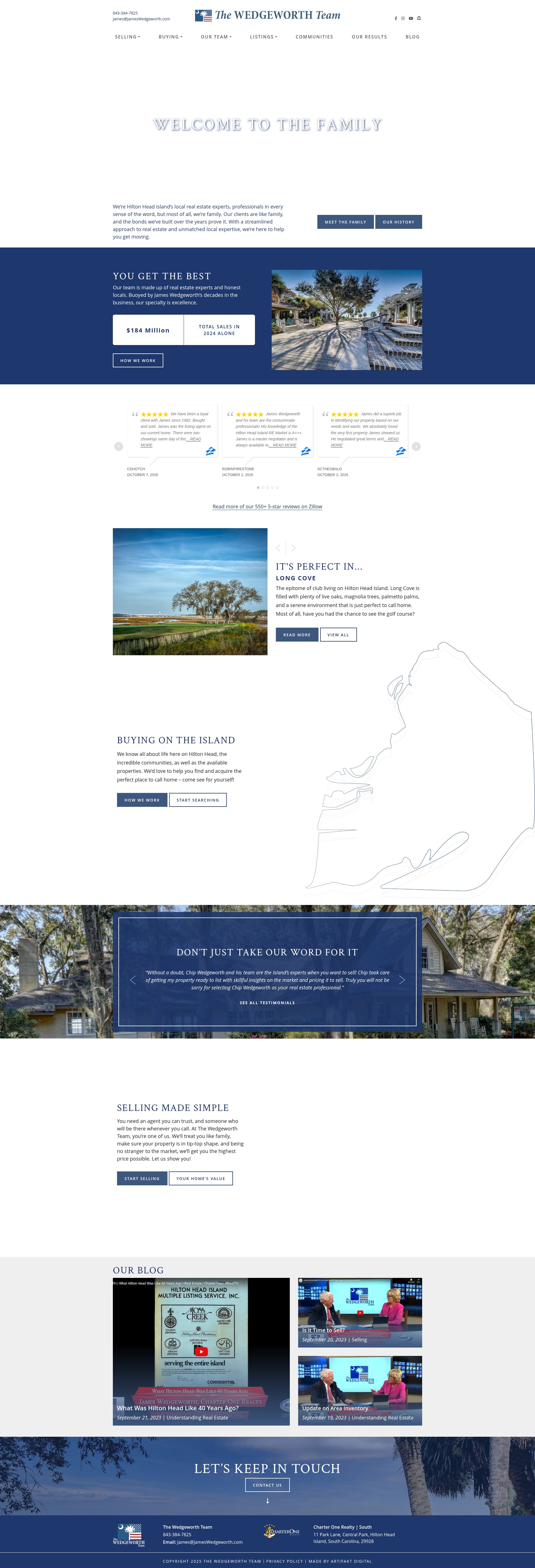 Screenshot of jameswedgeworth.com