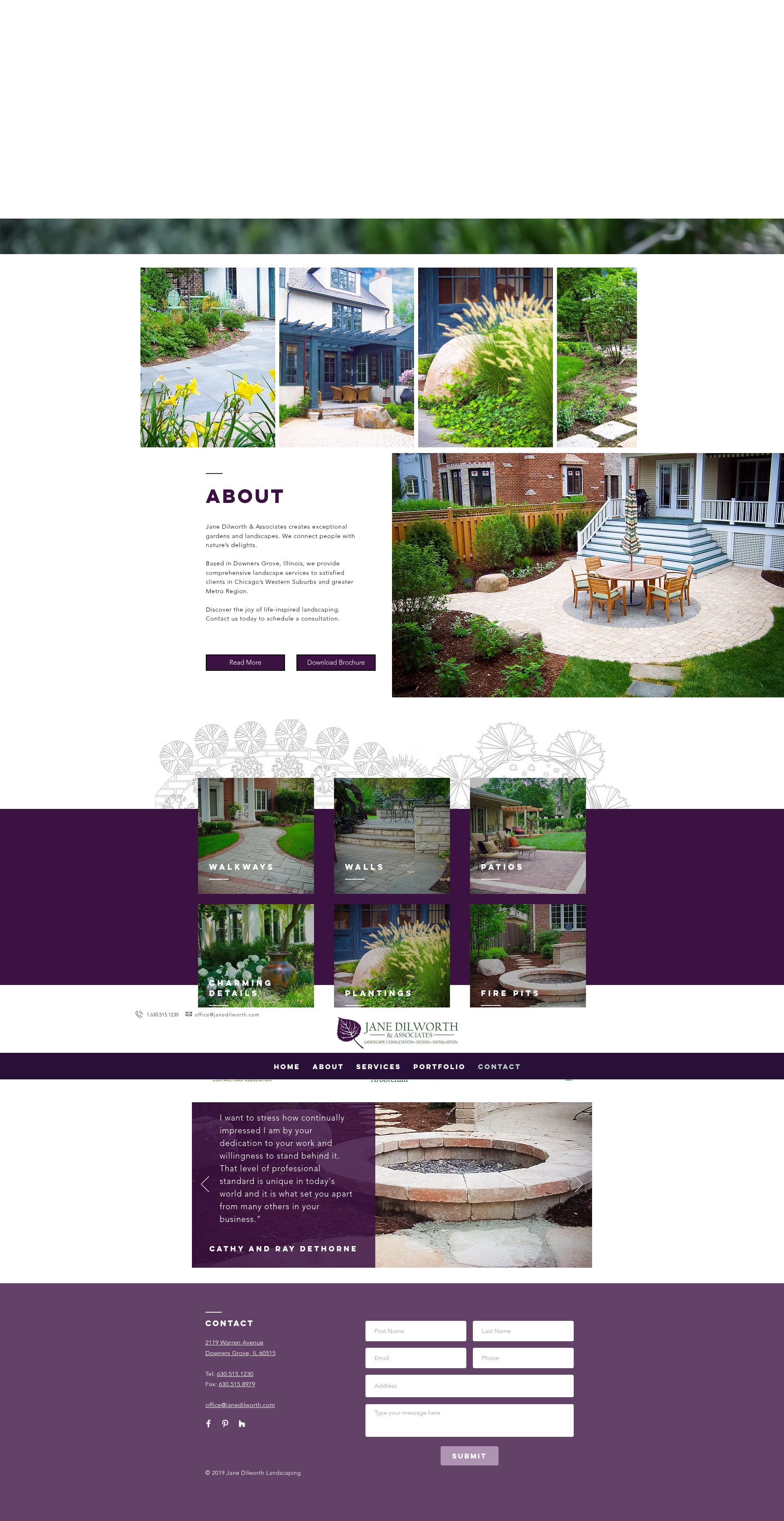 Screenshot of janedilworth.com