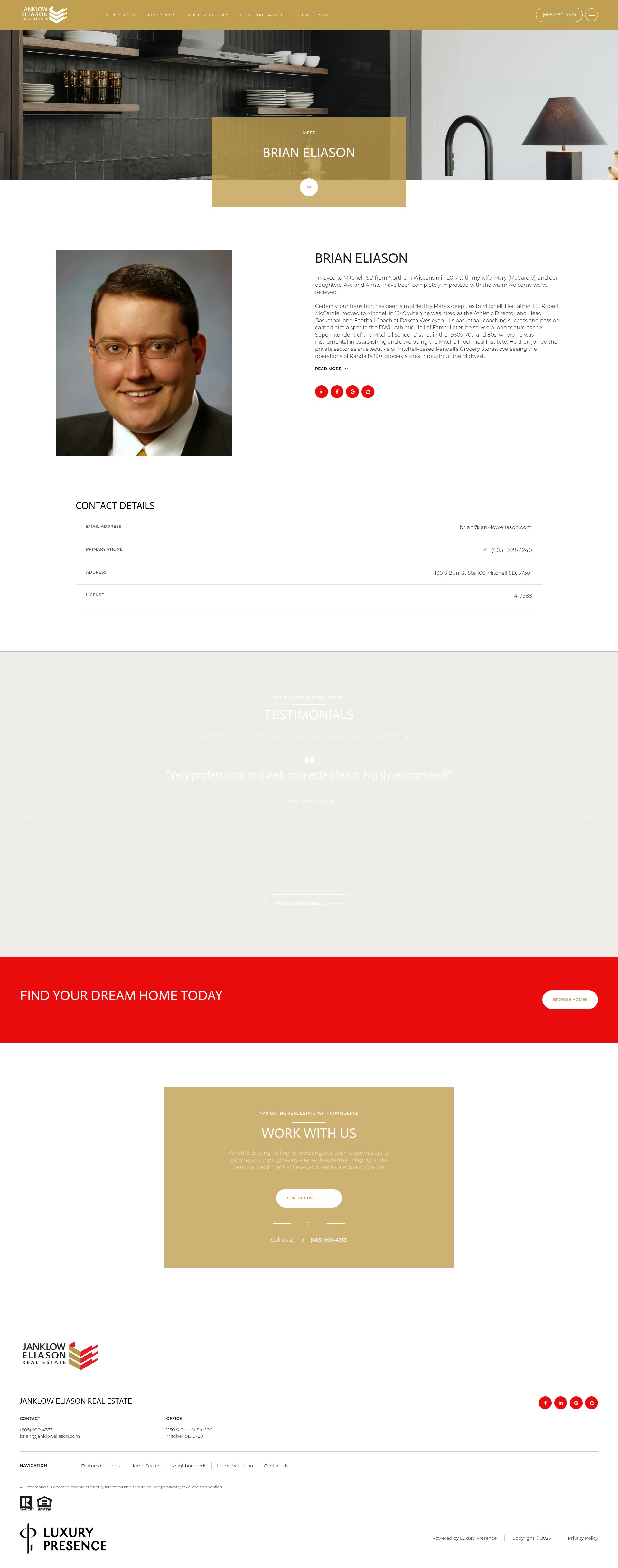 Screenshot of jankloweliason.com